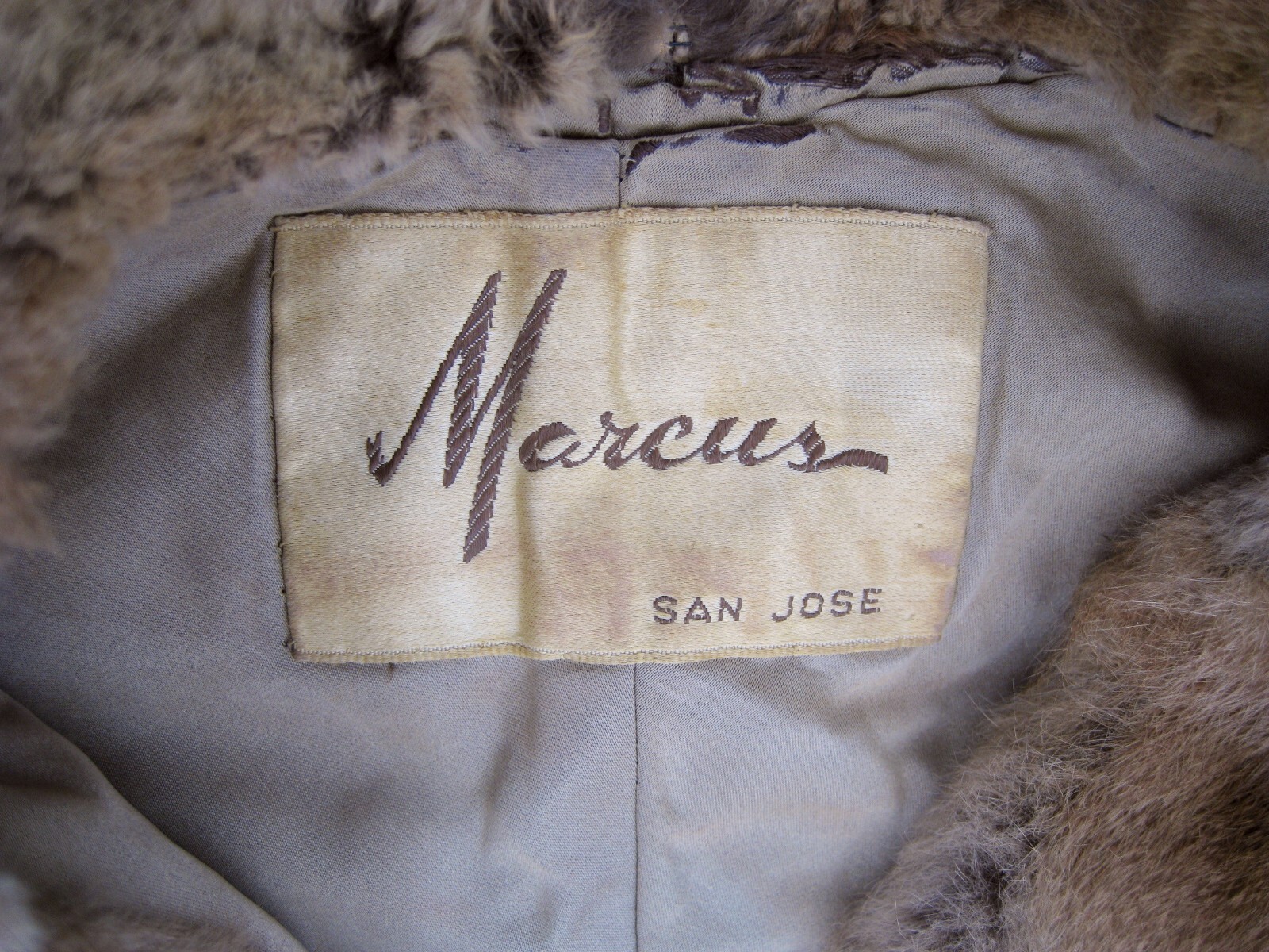 Vintage Mink Stole Wrap Vintage, Real Fur Shawl Cape Marcus of San Jose
