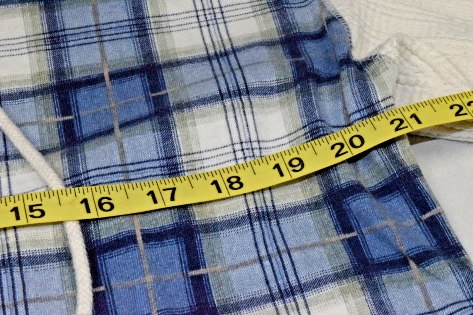 Vintage Zip Up Hoodie Lajate Size M 90s Oversized Blue Red Plaid Made USA