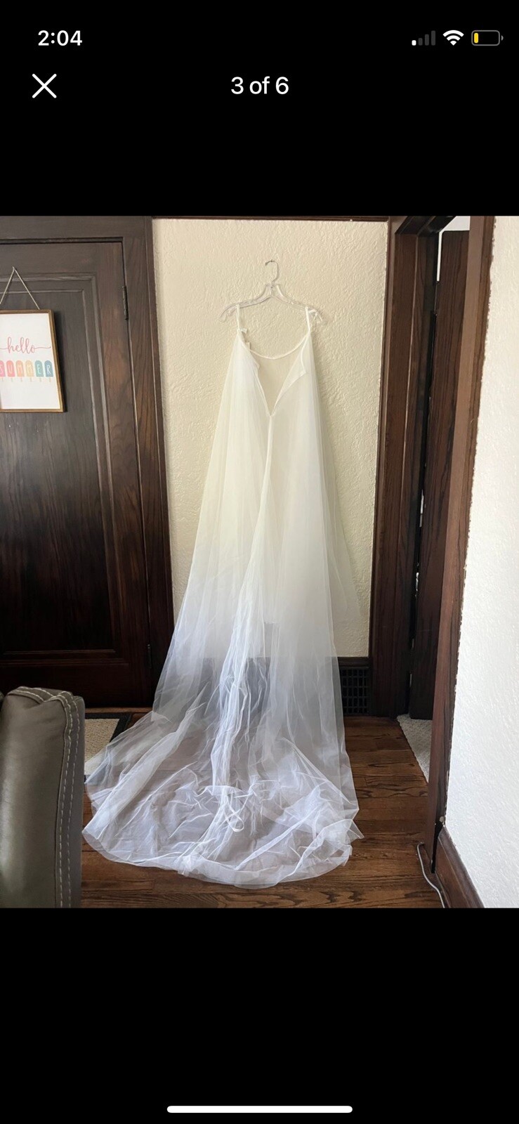 NWT Abella Karina Train Overlay