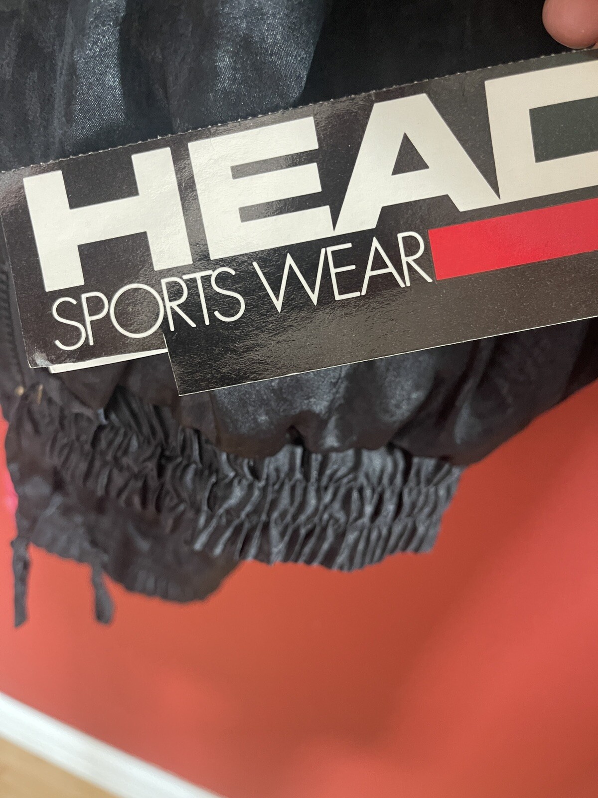 Head Sportswear Track Suit Women’s Sz “S” 2 Piece Jacket & Pants,Black& Pink,New