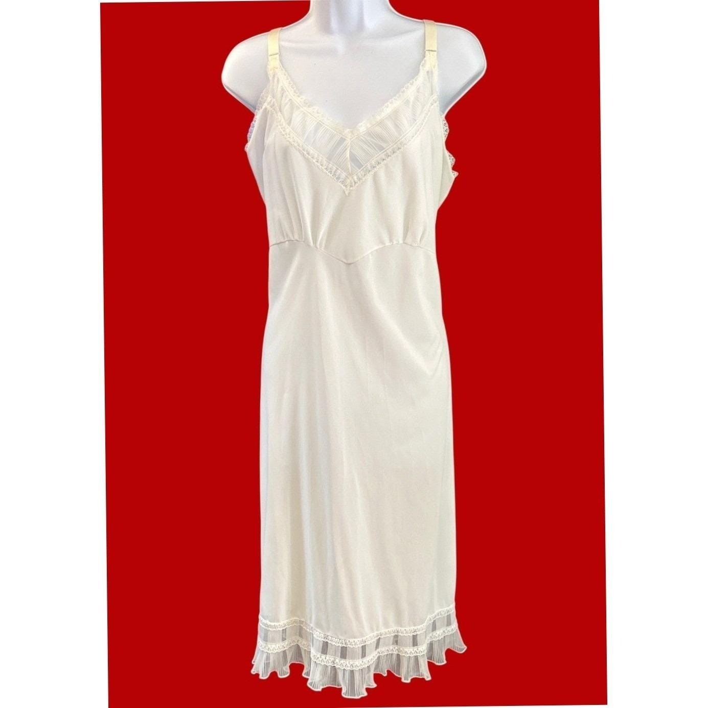60s Mary Barron Slip Dress Coquette Old Hollywood Bridal Regencycore Ethereal
