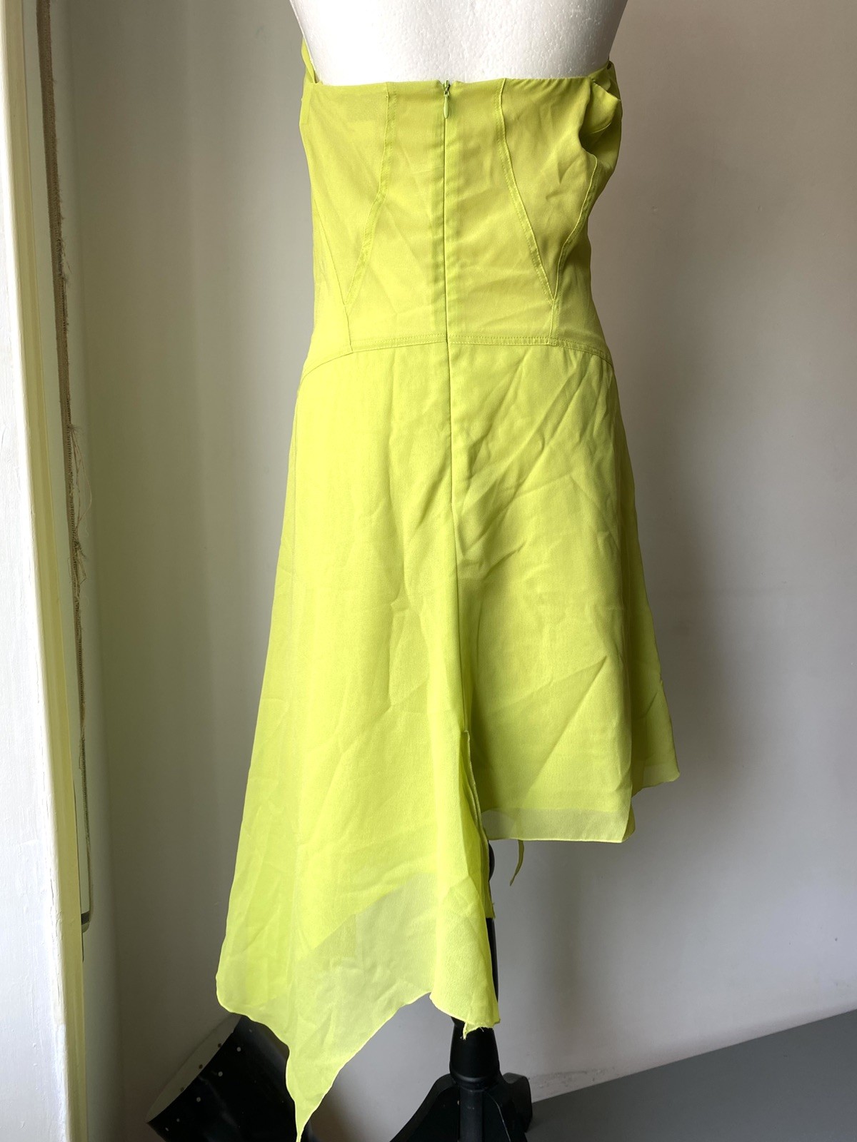 VINTAGE 90’s GIANNI VERSACE jeans couture dress size 48 XL