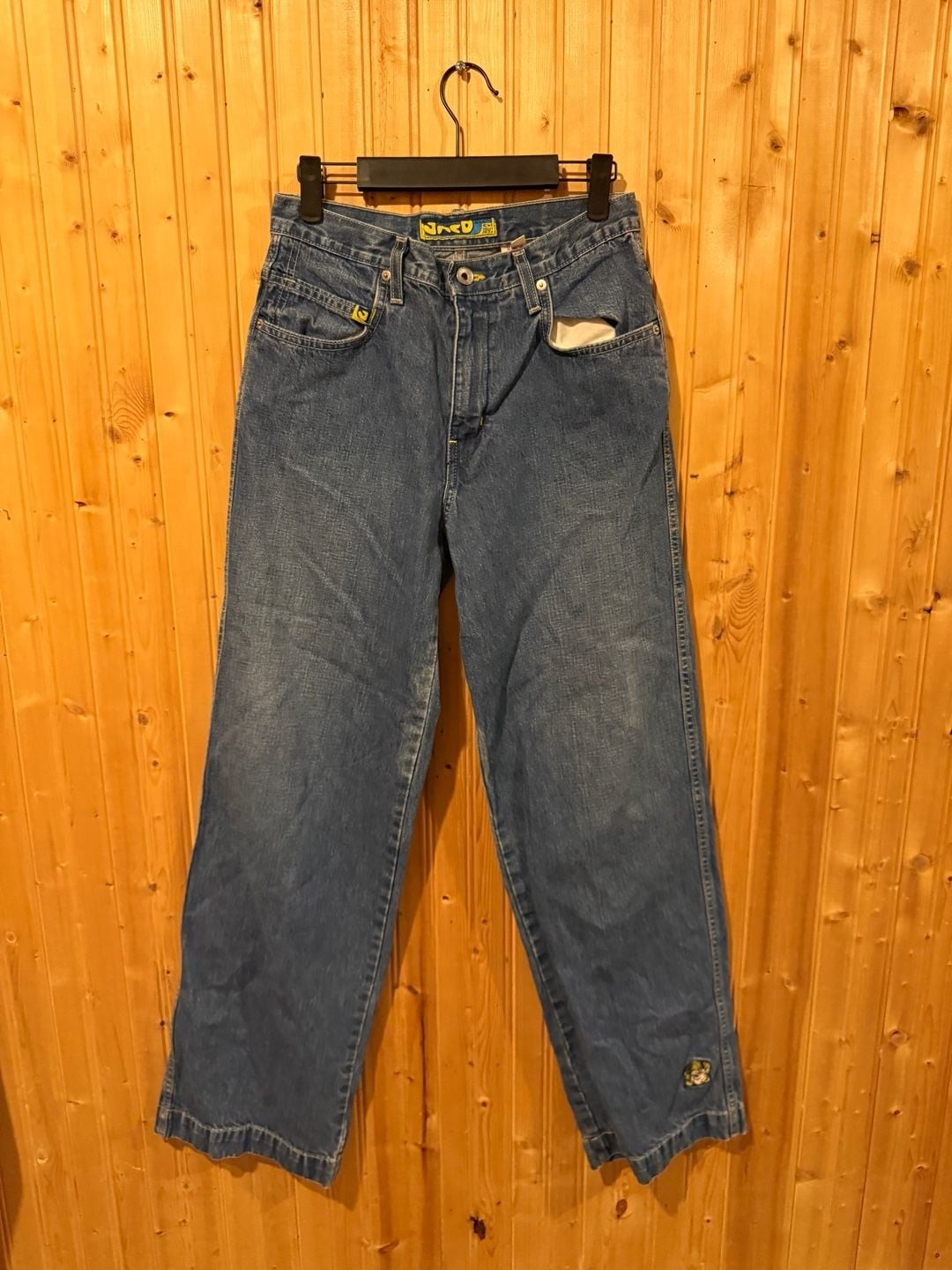 Vintage 90s JNCO Girlie Stuff Spacey Baggy Wide Leg Jeans