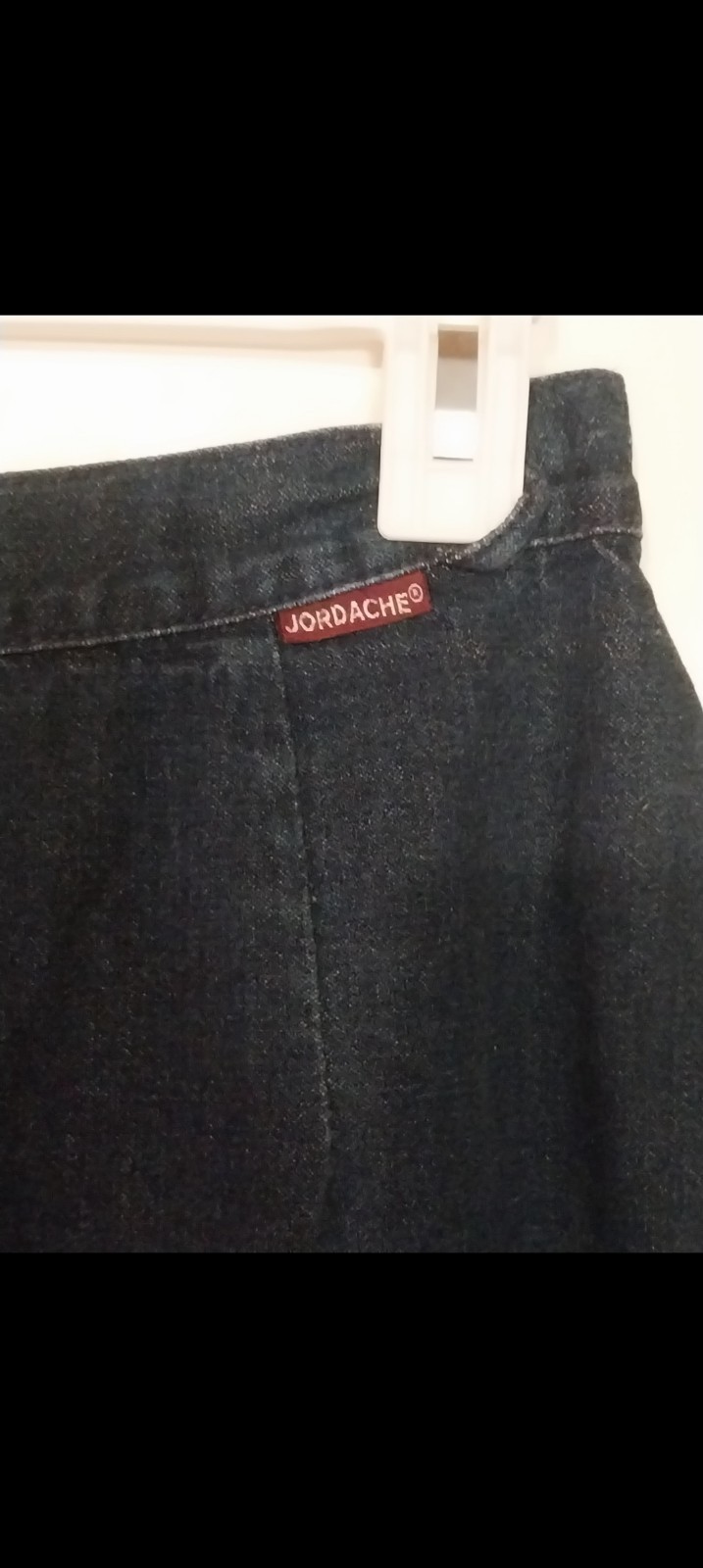 Vintage Jordache Prairie Denim Skirt Womens Size 11 Western 80s Boho