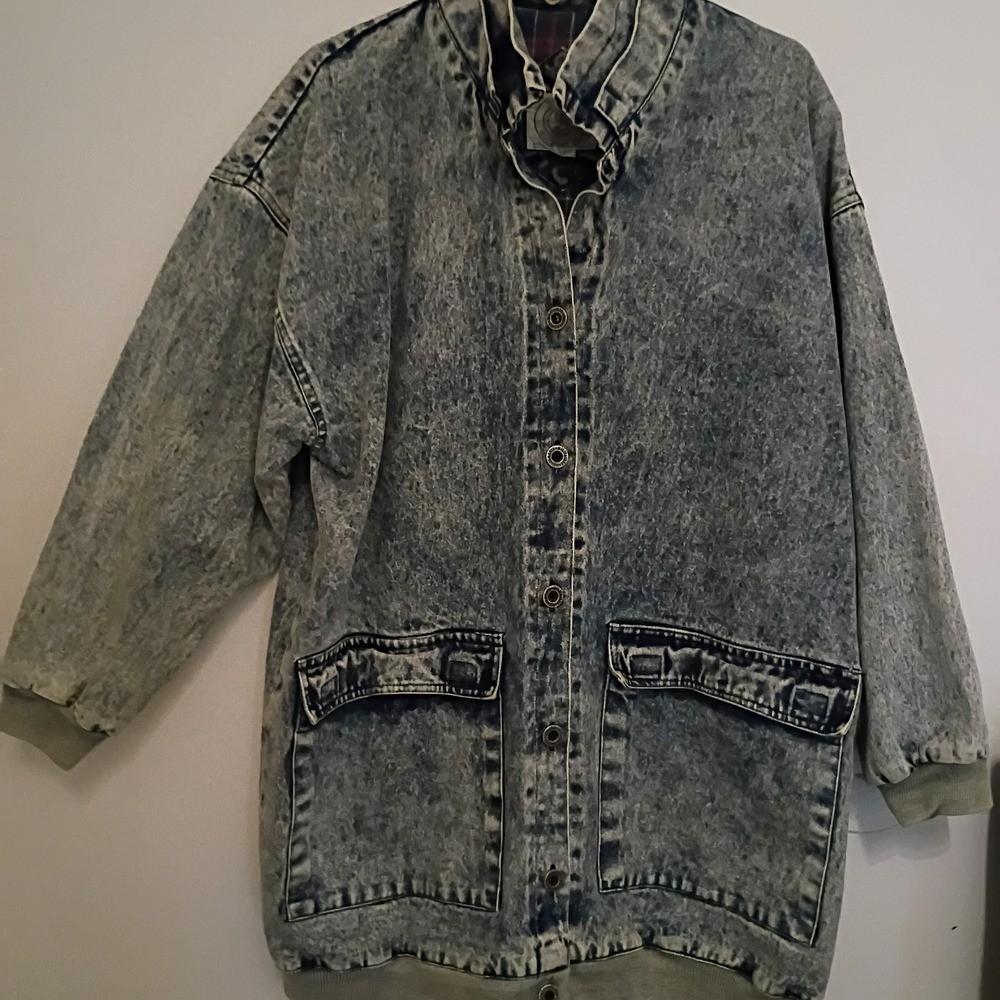 VTG Current Seen Women’s Denim Jean Jacket OS