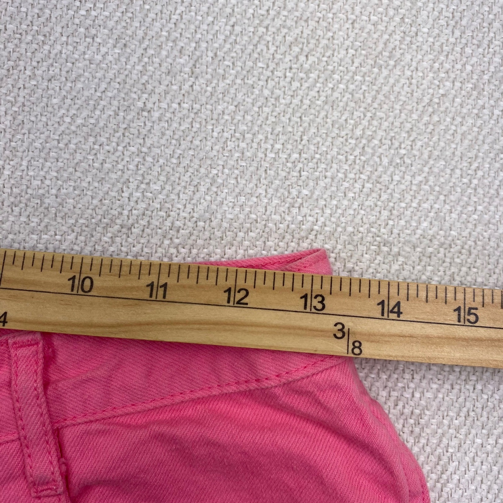 Rio Jeans Womens 11 Hot Pink Vintage High Waist Straight Leg Cotton NWT 722032