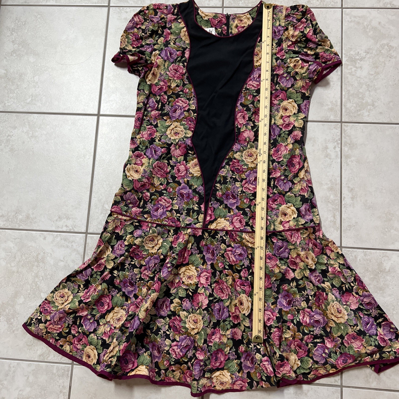 Vintage Hawaiian Dress Medium Set Of 2 Floral Colorful Long