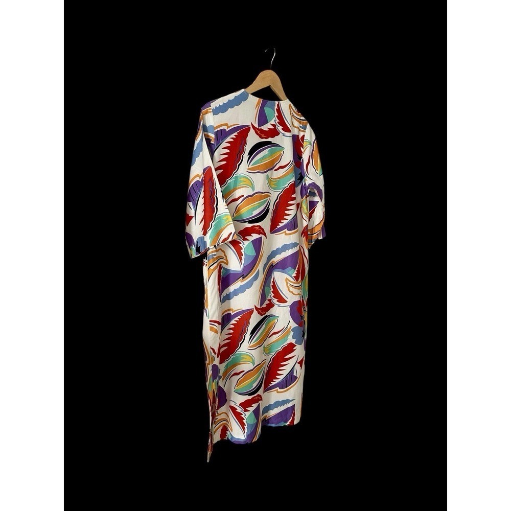 Vintage 80’s Neiman Marcus Tori Richard Dress Sz 8/9 Bohemian Floral Pattern