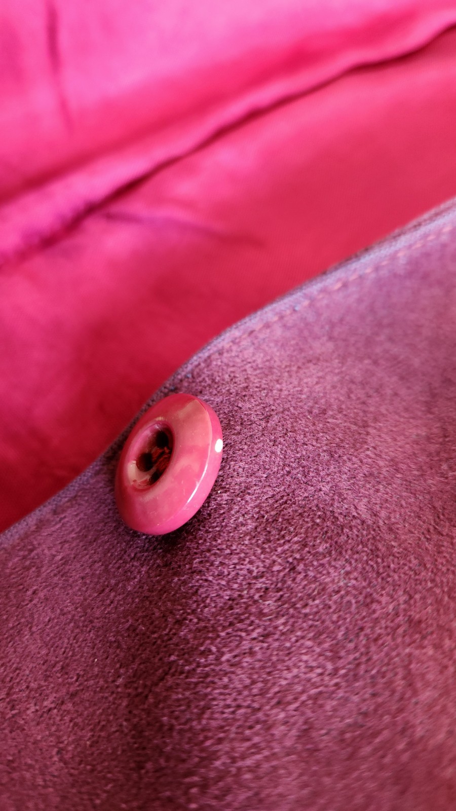 Vtg 70s Sears Place De La Mode The Fashion Place Burgundy Blazer Womens Med