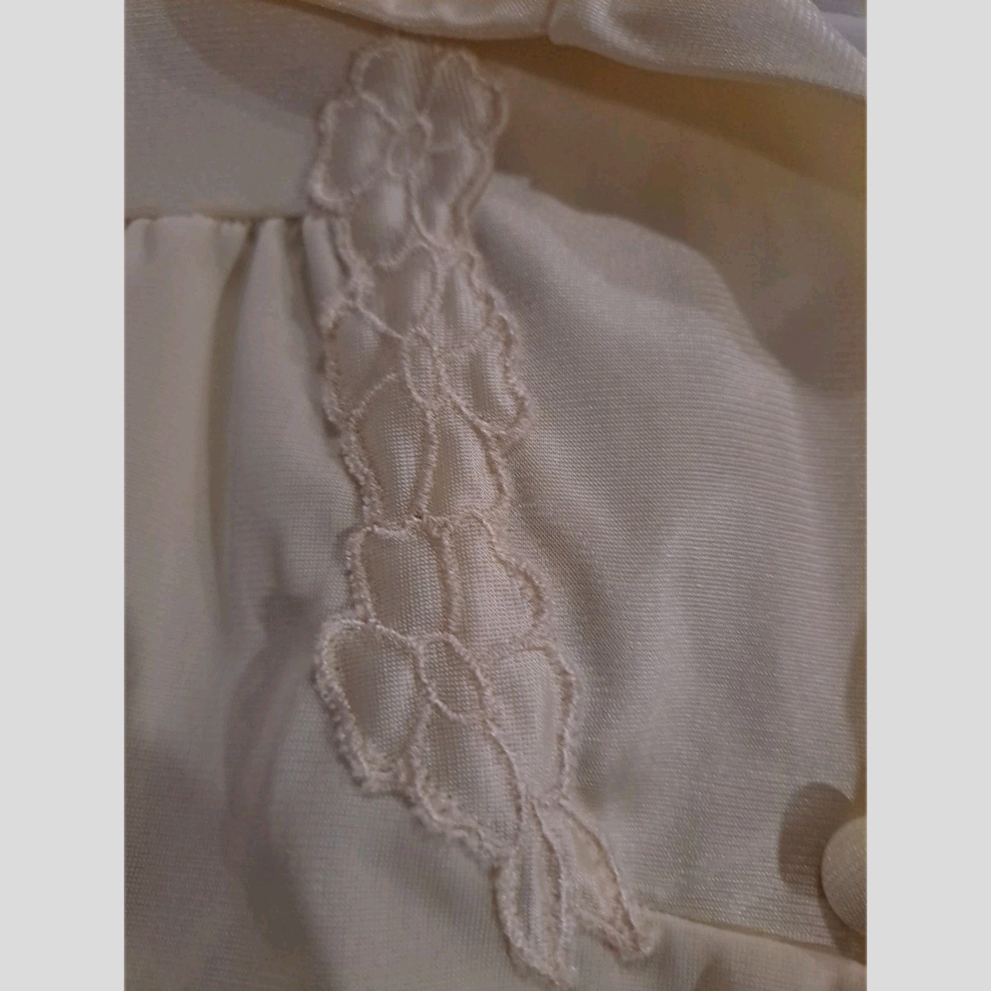 VTG?Vanity Fair Robe Housecoat Robe S Satin Yellow USA Granny Core Housewife