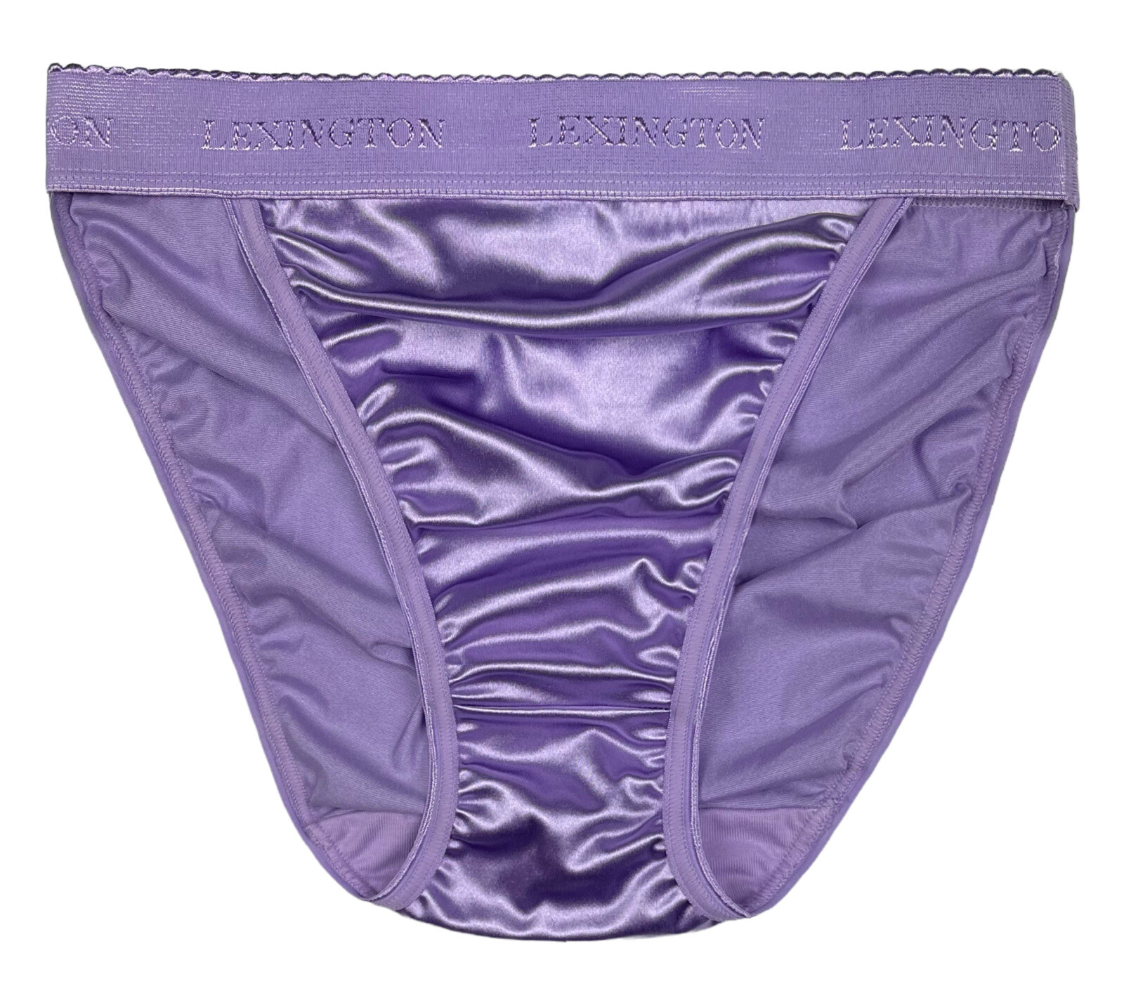 Rio Satin Panty Wide Waistband Lavender XL