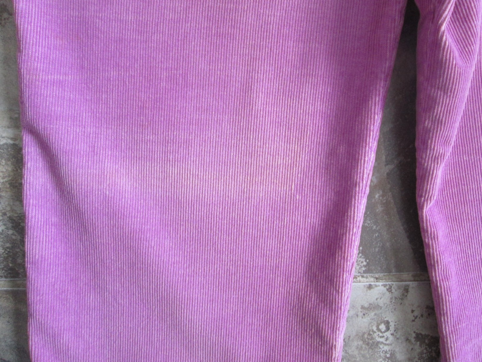 VTG Ocean Pacific Corduroy Pants +/- 22×31 Purple High Waist Tapered Leg Pleated