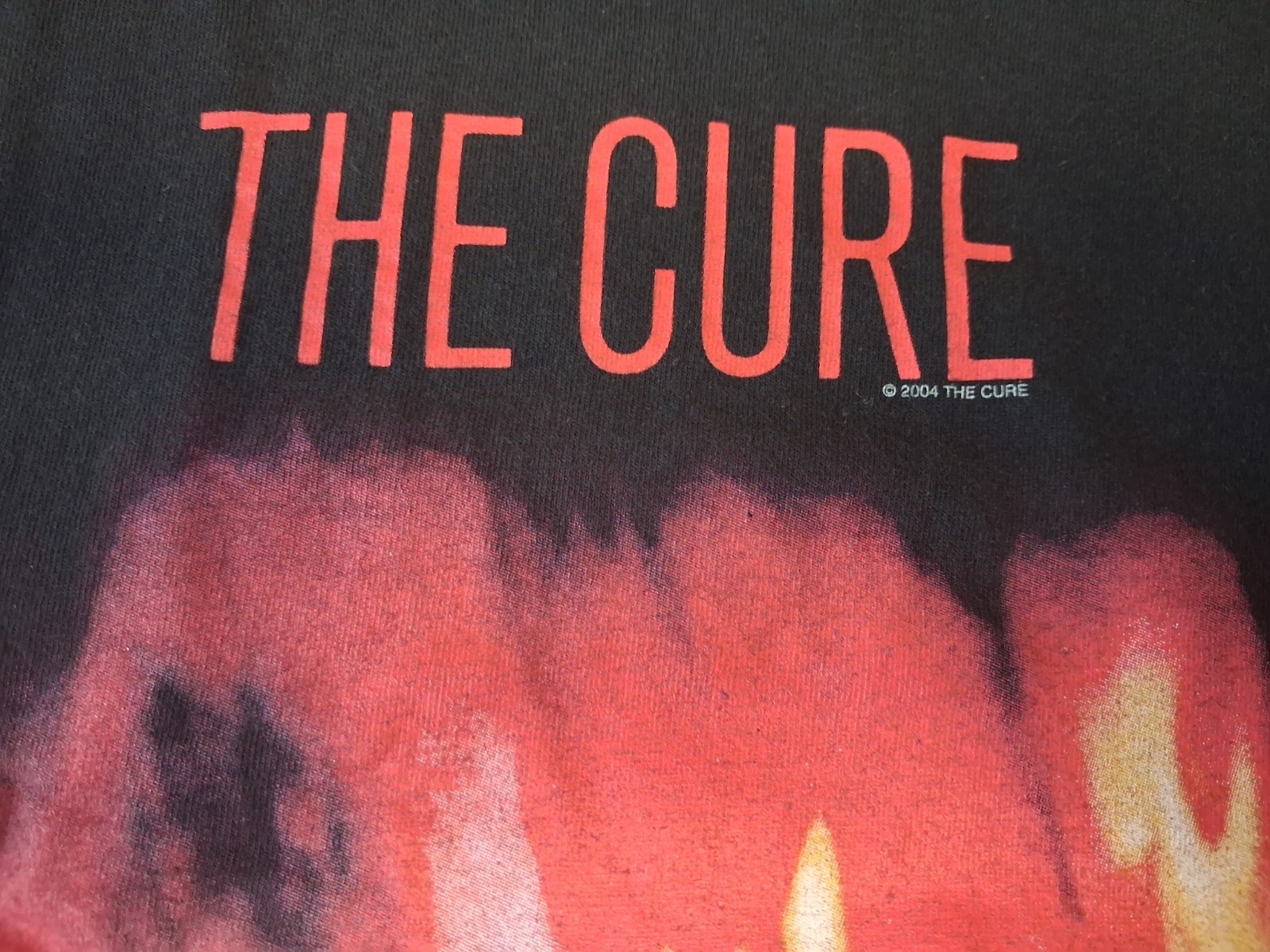 Vintage 2004 The Cure Pornography T Shirt Delta Youth M Women Jrs XXS XS Goth