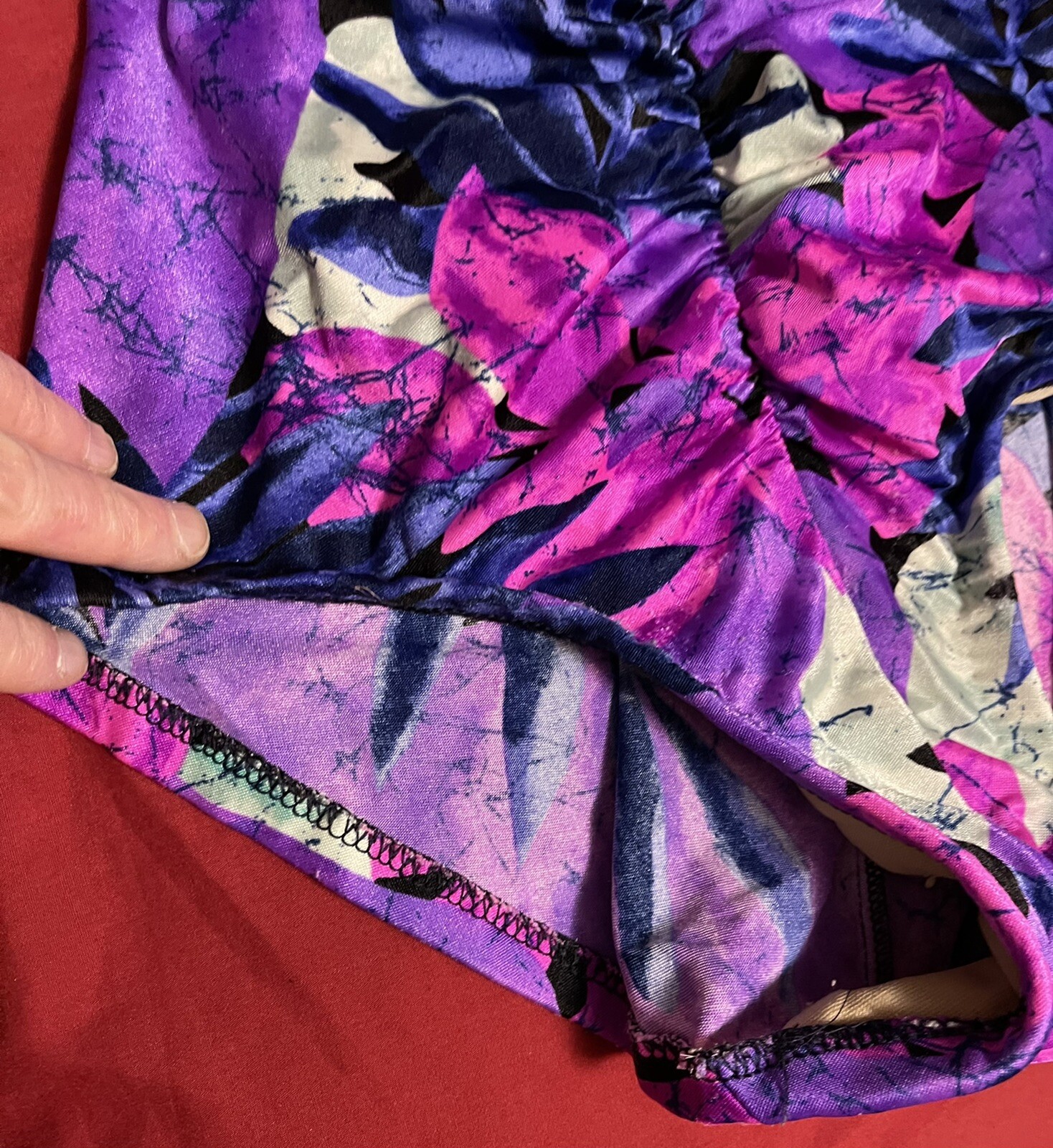 VINTAGE LE COVE ONE PIECE SWIMSUIT ! SIZE 8