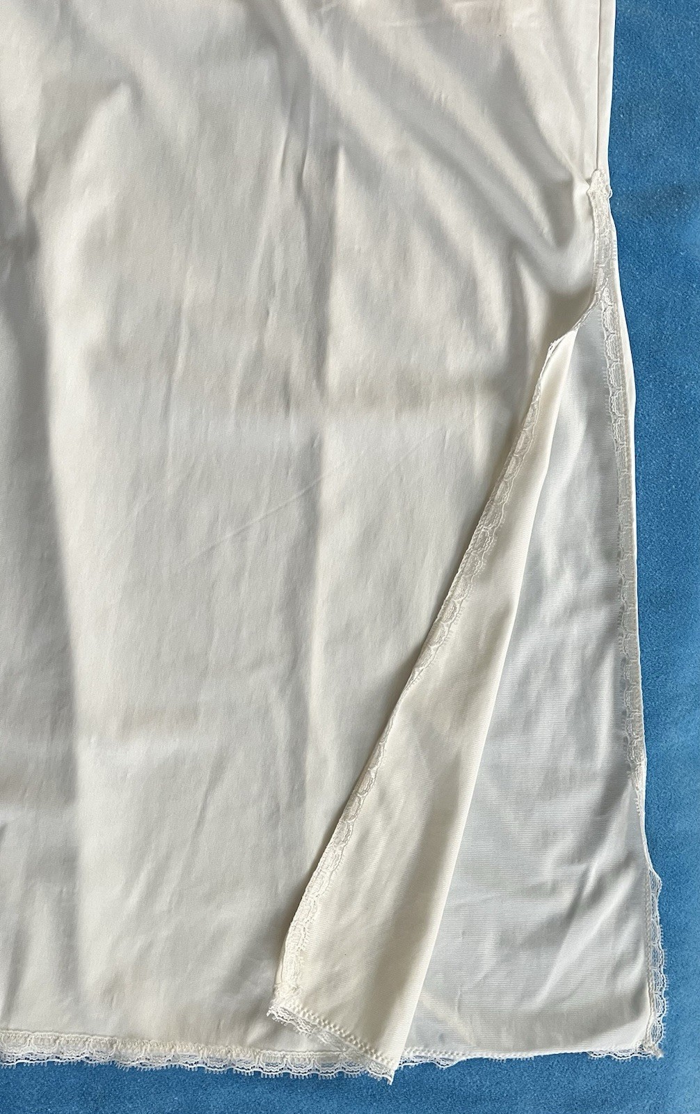 Vintage J C Penney Long White Slip 34/12 LL & Lorraine Long Half Slip Size M
