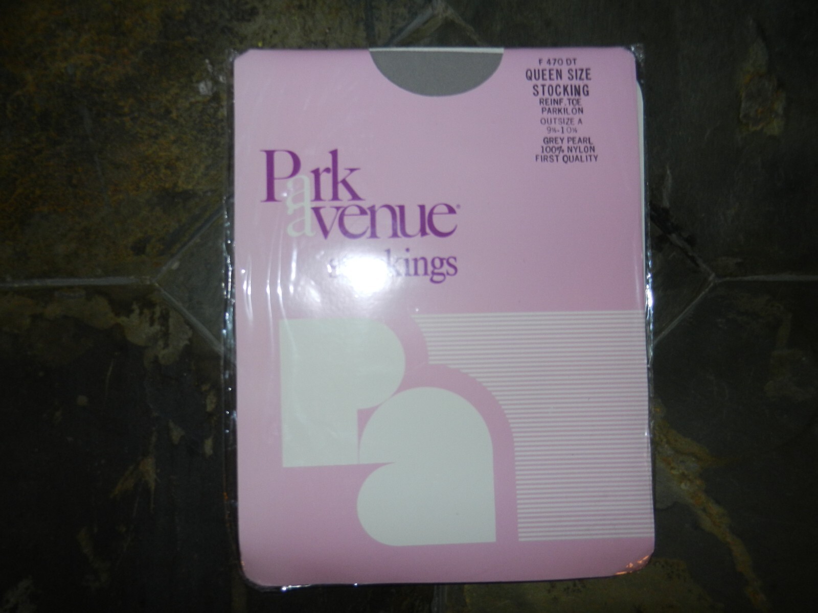 Park Avenue Vtg Stockings 9 1/2 – 10 1/2 Grey Pearl