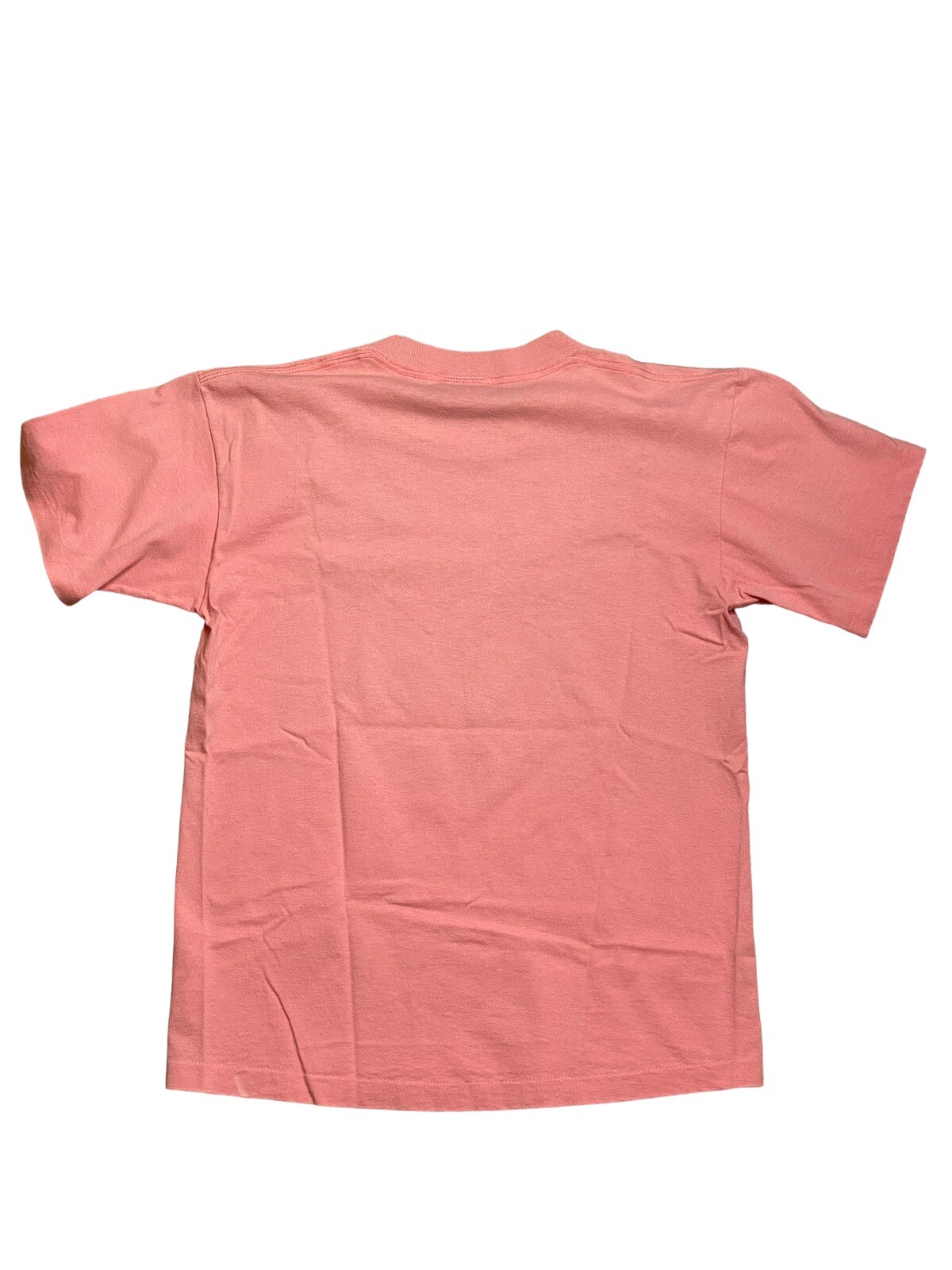LEARSI Vintage Women’s Size Small Single-Stitch Coral Tee w/Embroidered Fish