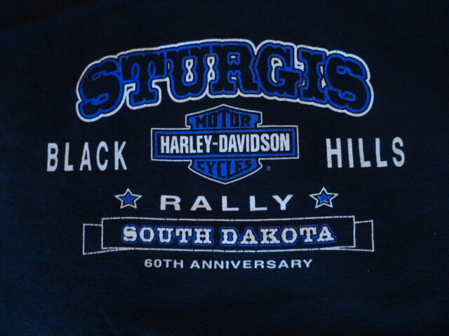 Womens Vintage Sturgis Harley Davidson spaghetti strap T- shirt Size L
