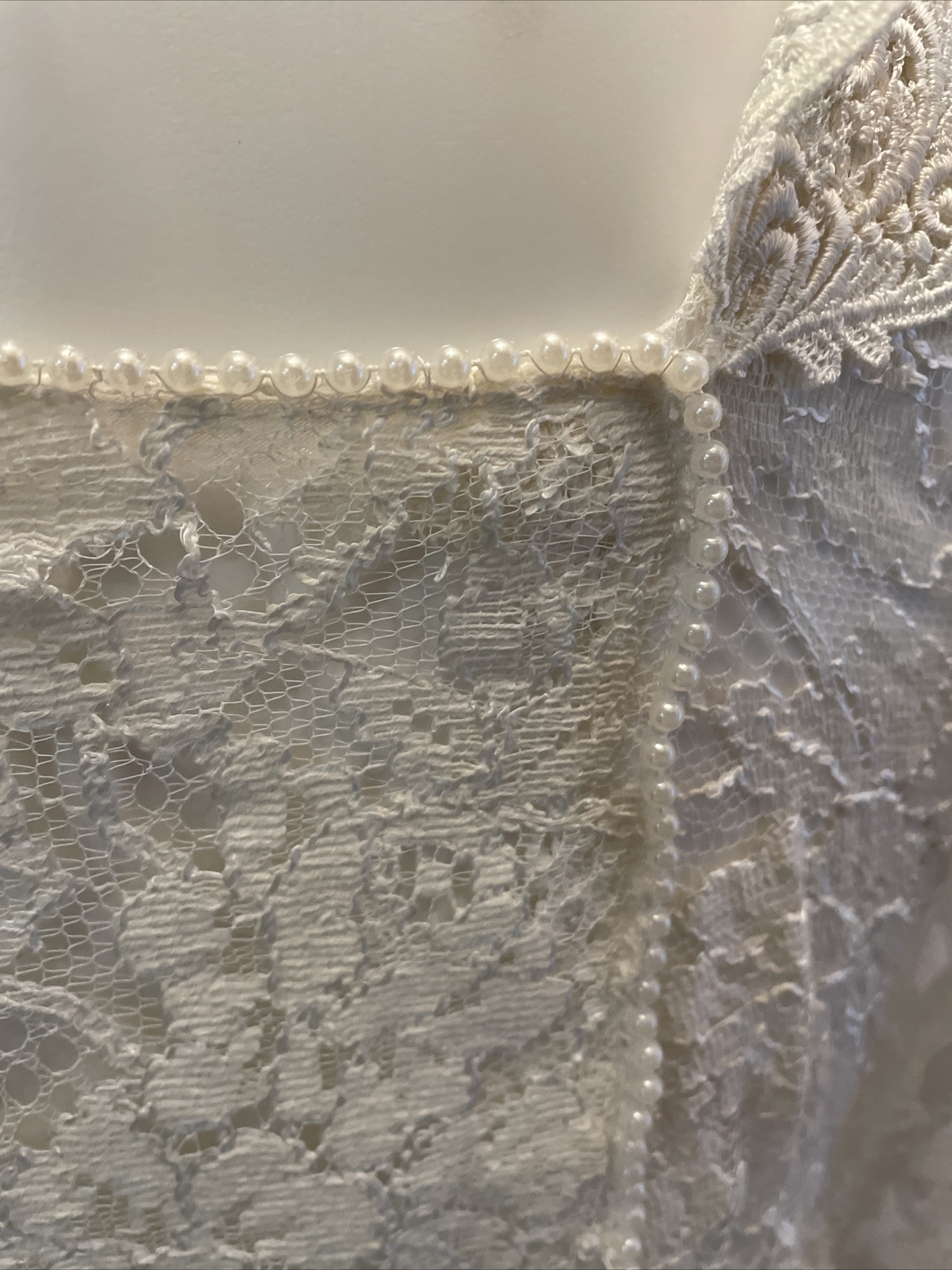 Wedding Gown Cachet by Bari Protas Ivory Lace Size 3/4