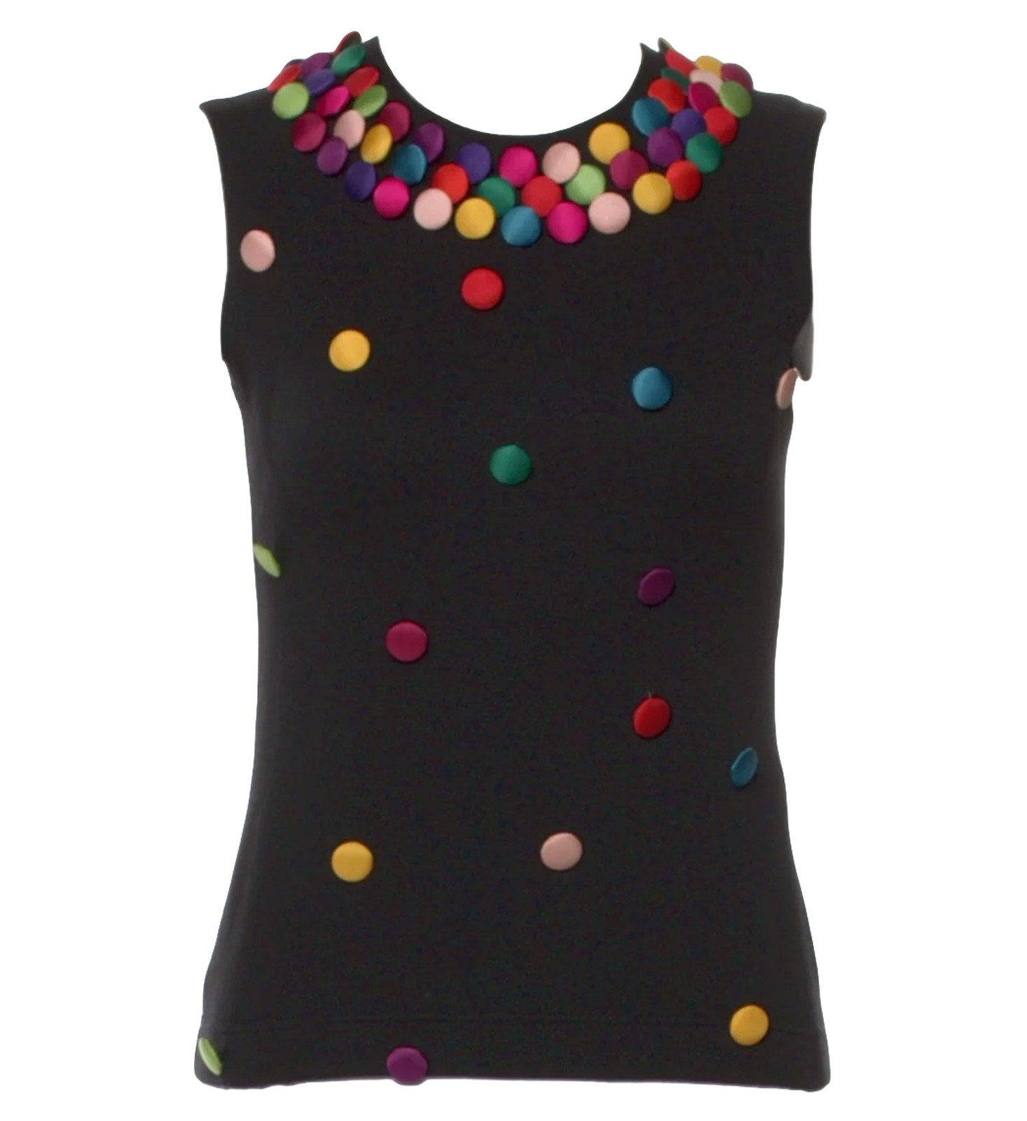 Moschino Cheap and Chic Candy Button Tank Size S/M