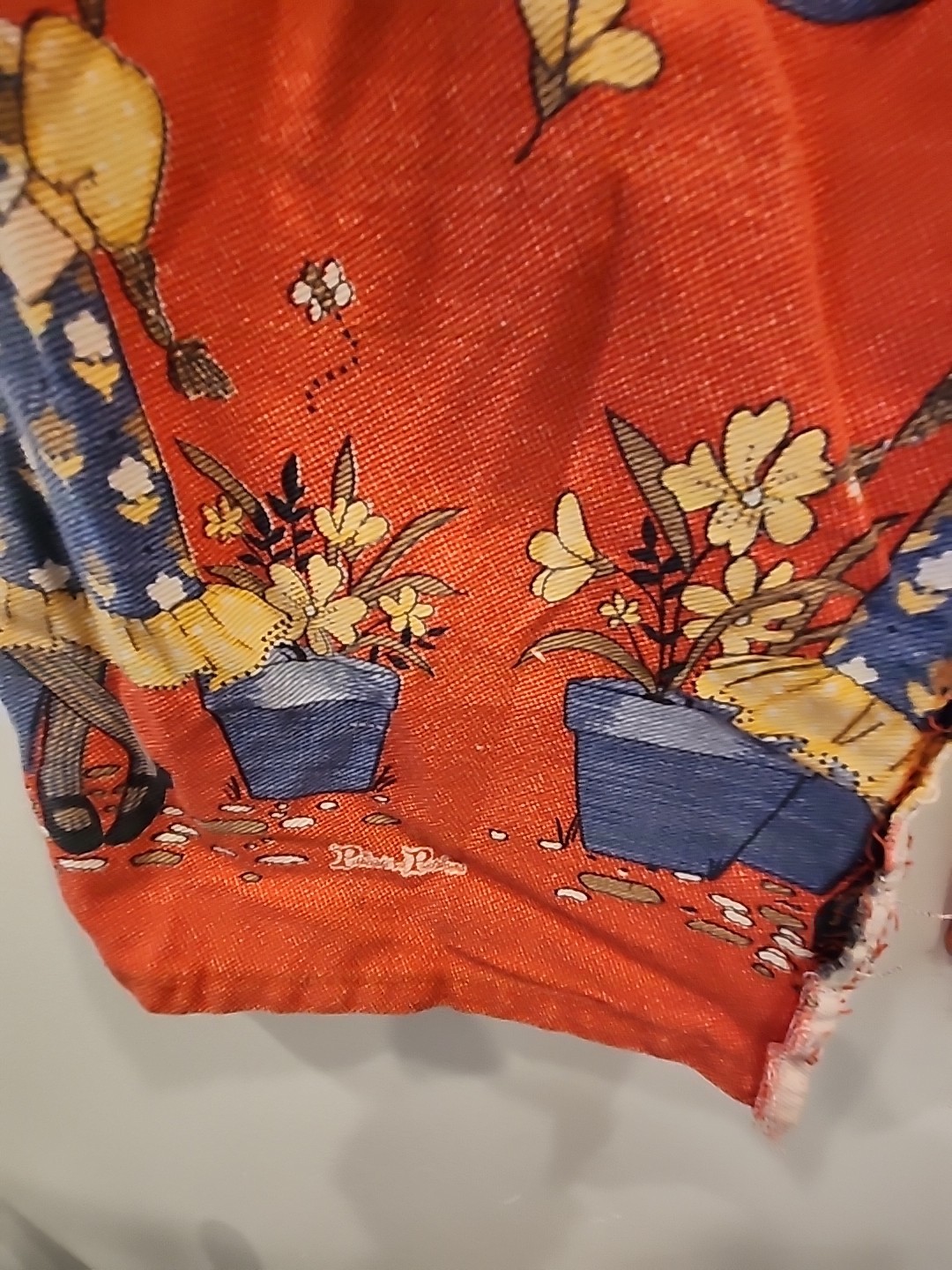 sears 70’s bell bottom pants orange petticoats pantaloons girls 14 26 w jeans