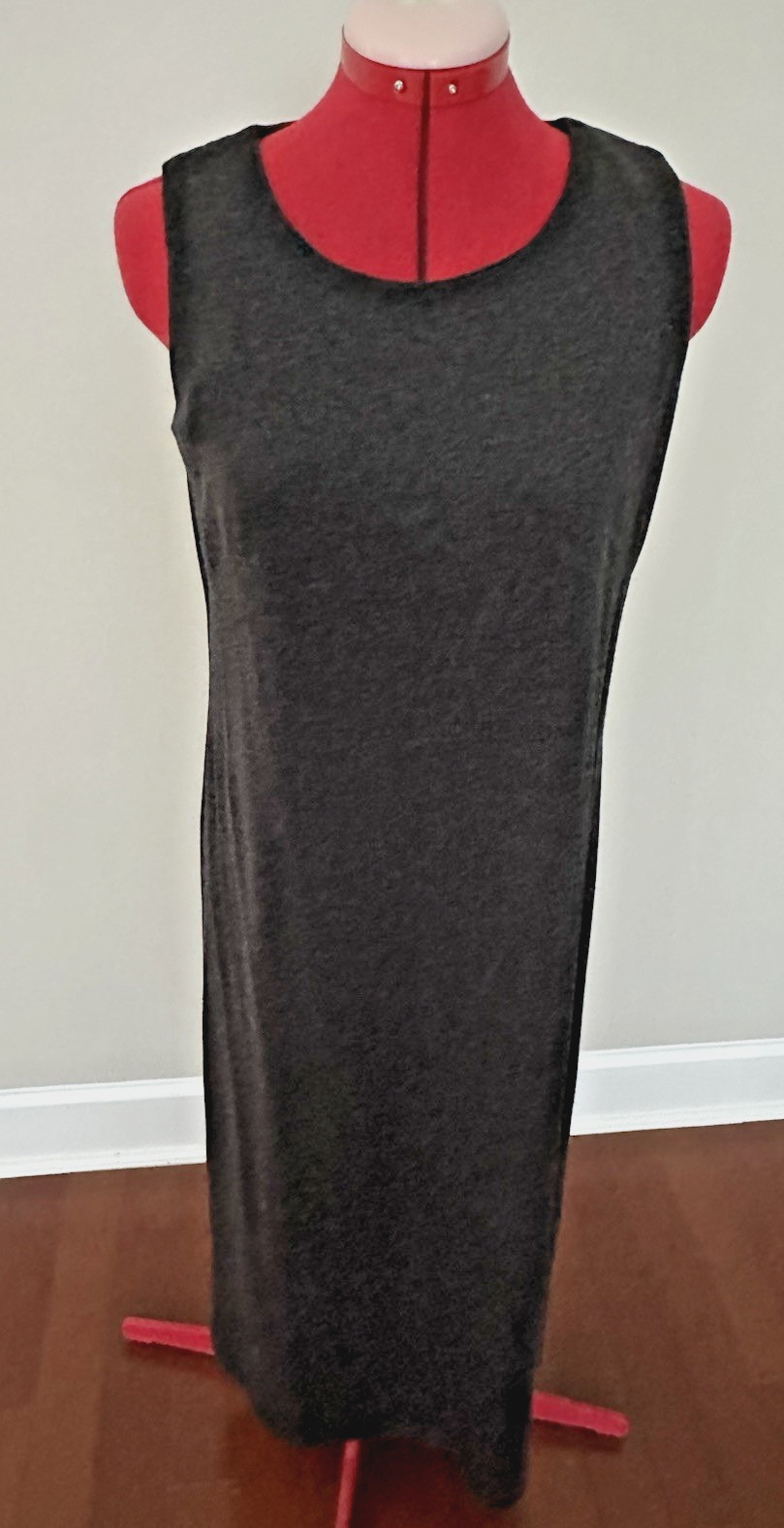 Vintage 90s Donna Ricco NY 2-Pc Dress Suit – Charcoal Gray Floral – Size 8P
