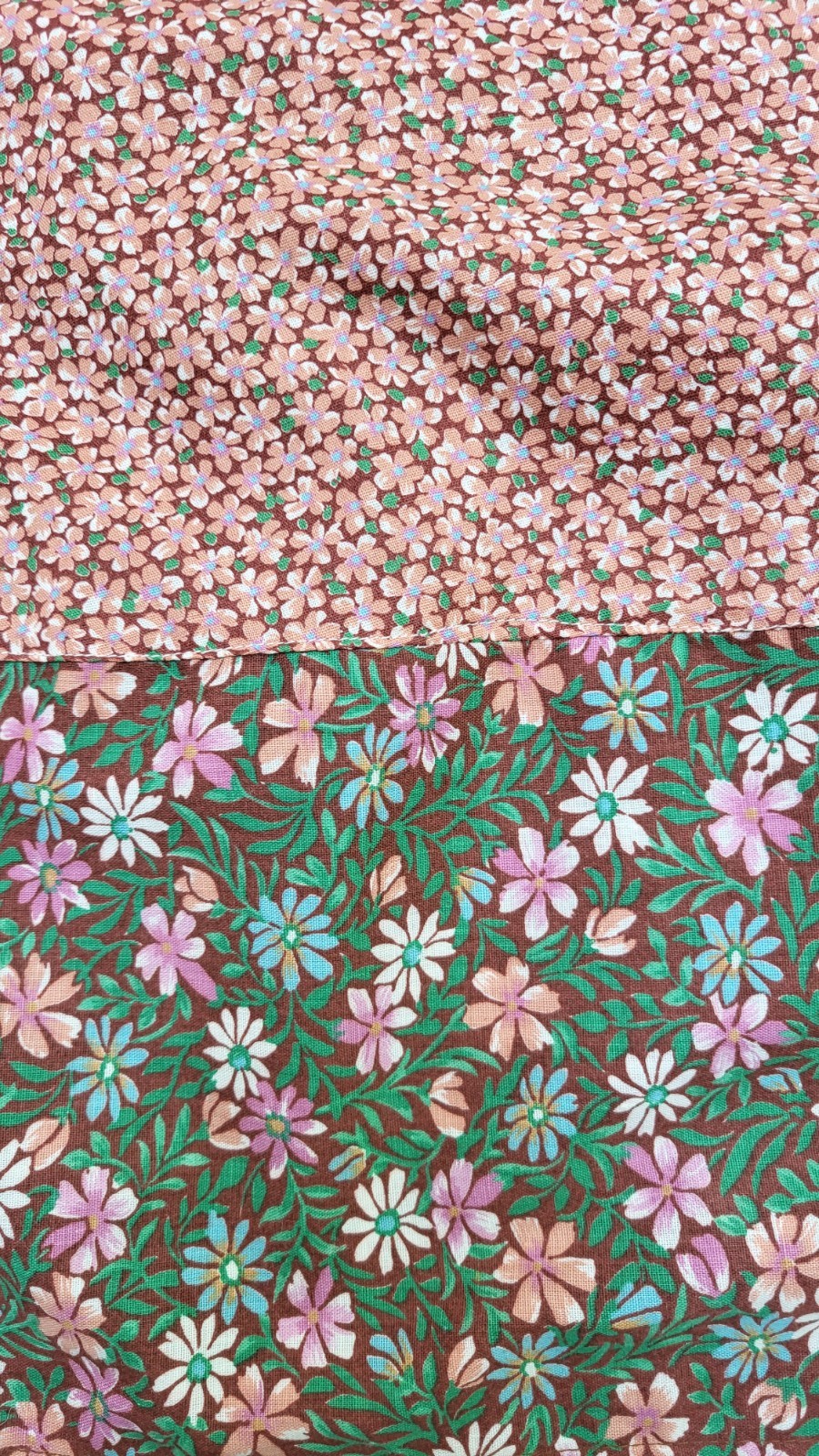 Vintage East River Clothing Co. Floral Tiered Skirt – Size Small – Waist 27″