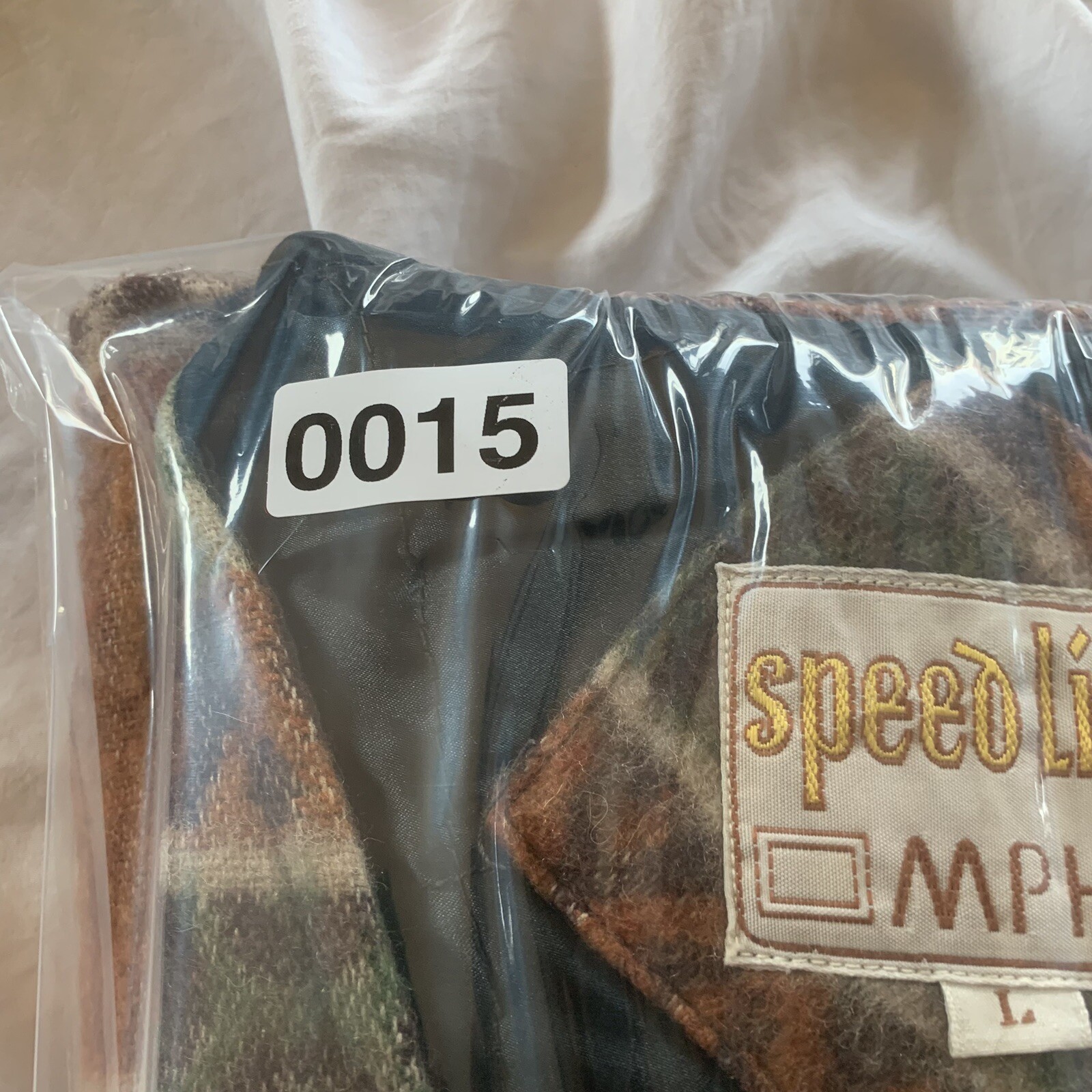 Vtg Speed Limit MPH Women’s Vest Sz L Wool Blend Quilted Lined Southwest Desert