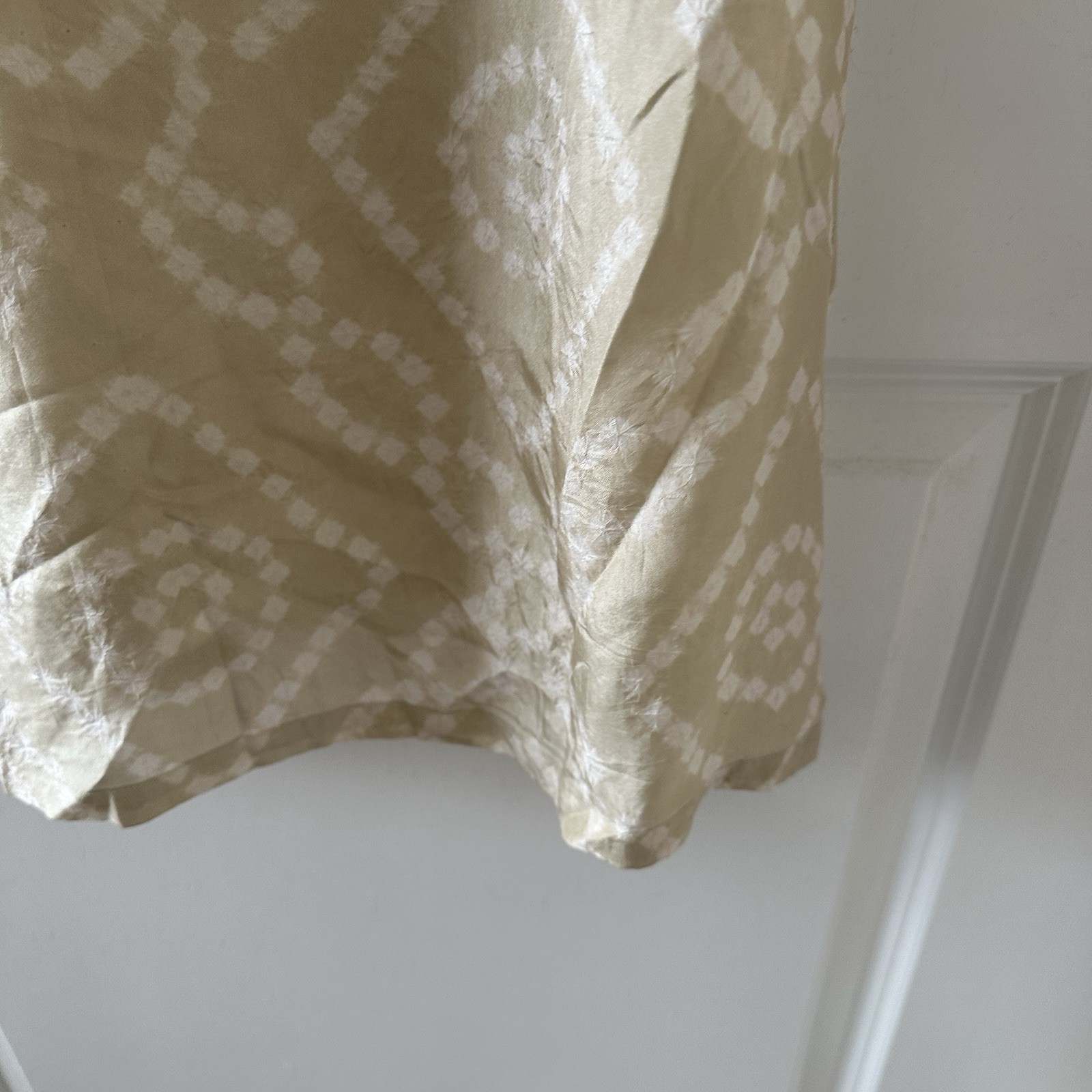 Vintage Soft Surroundings Silk Ombre Embroidered Sequin Tunic Women’s Sz Medium