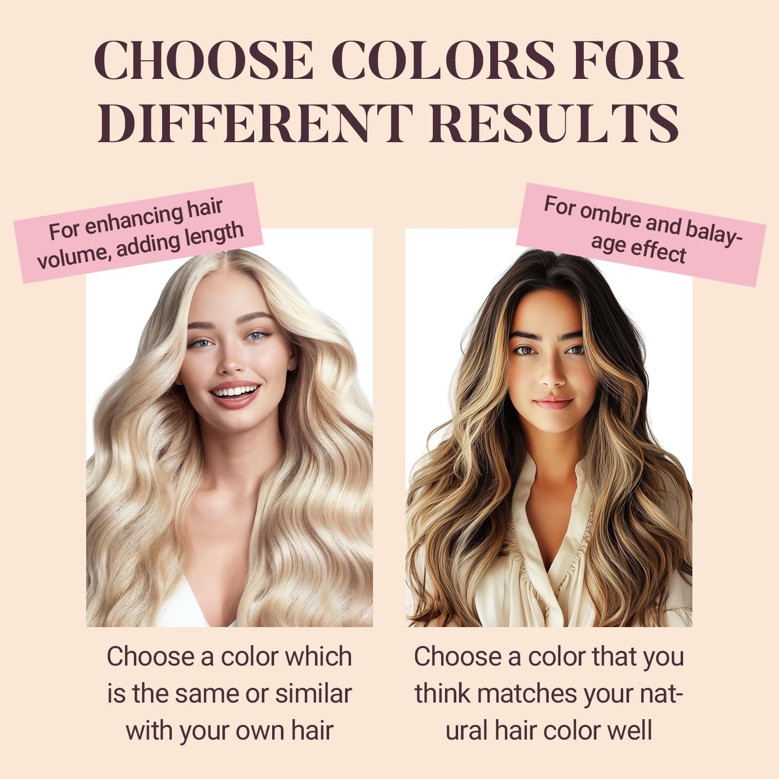 MAXITA Tape in Hair Extensions Human Hair Light Ash Brown to Ash Blonde 16 Inch