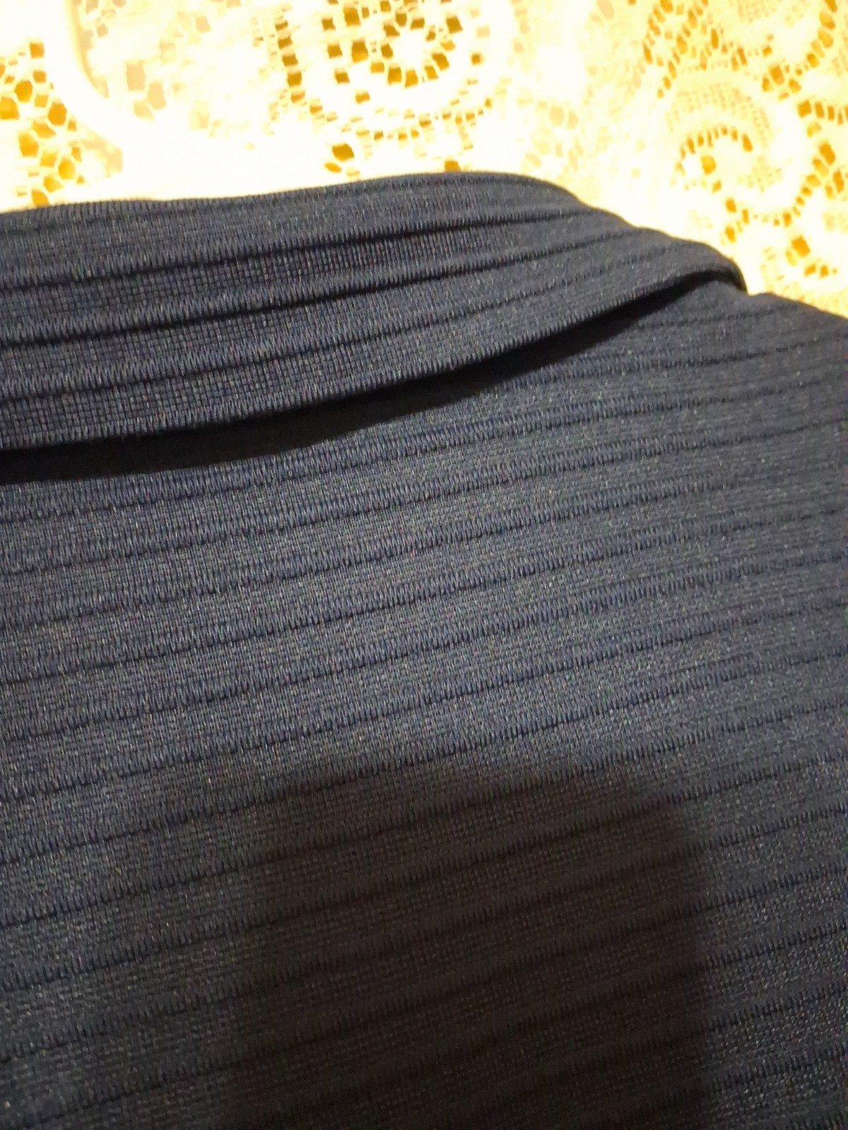 Vintage 1960s Navy Blue Dress. By Act III Union Made