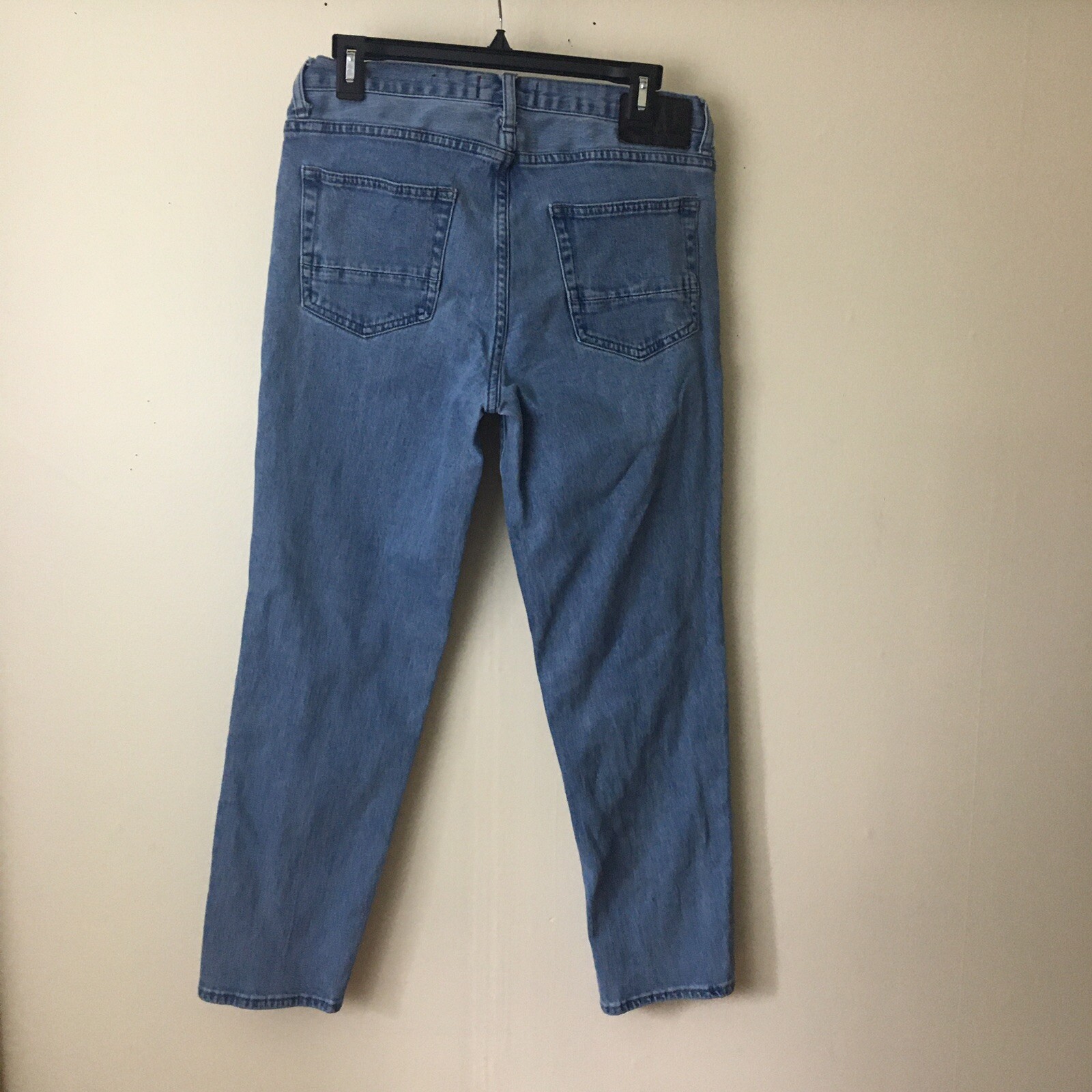 Pacsun Jeans Women 31×28 Slim Tapered Stretch Light Wash High Waist 90s Mom Y2k