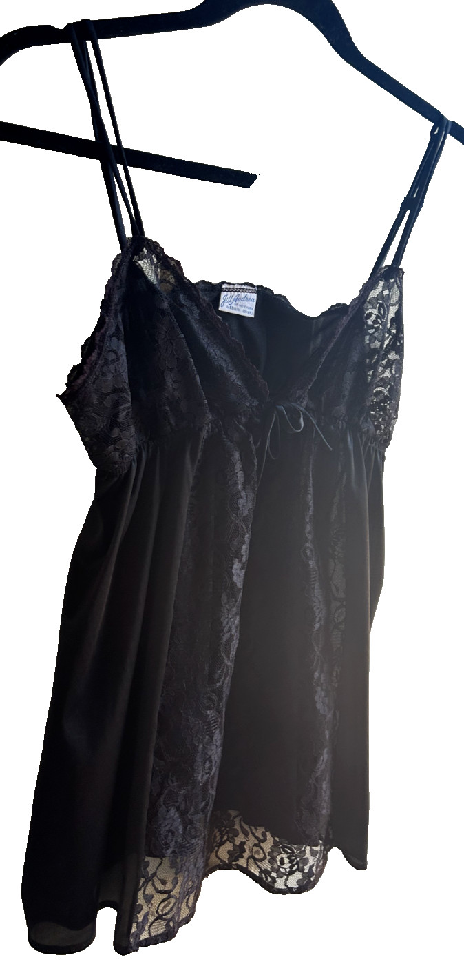 Vintage Jill Andrea of New York Sheer Lace intimate top size medium