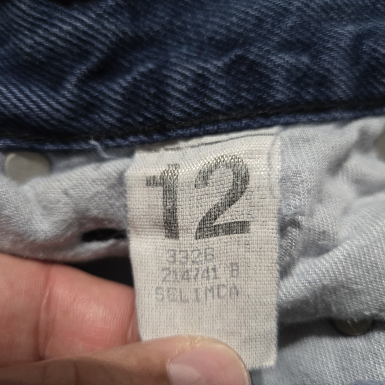 Vintage Zena Women’s Jeans Size 26×30 High Waist Medium Wash 12″ Rise Denim