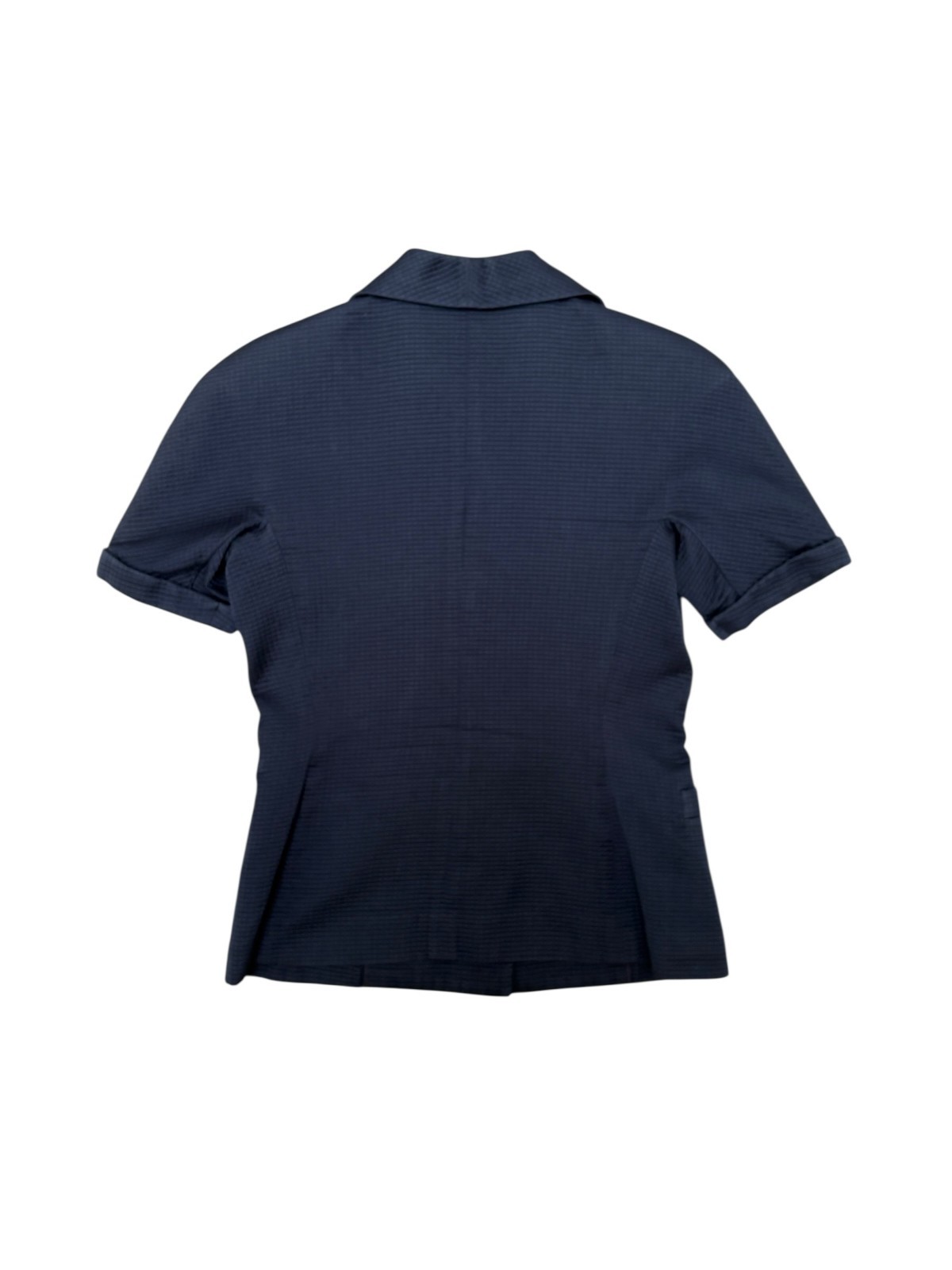 DIOR Vintage Galliano Era Skirt Suit Set 90s Navy Small
