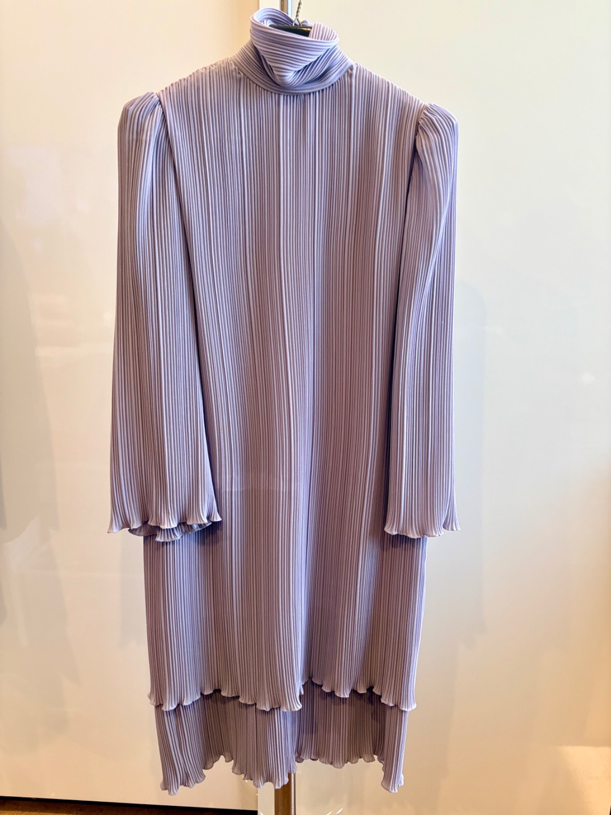 Manning Silver Design Vintage 80s Women’s Purple Lilac Dress SIZE 6