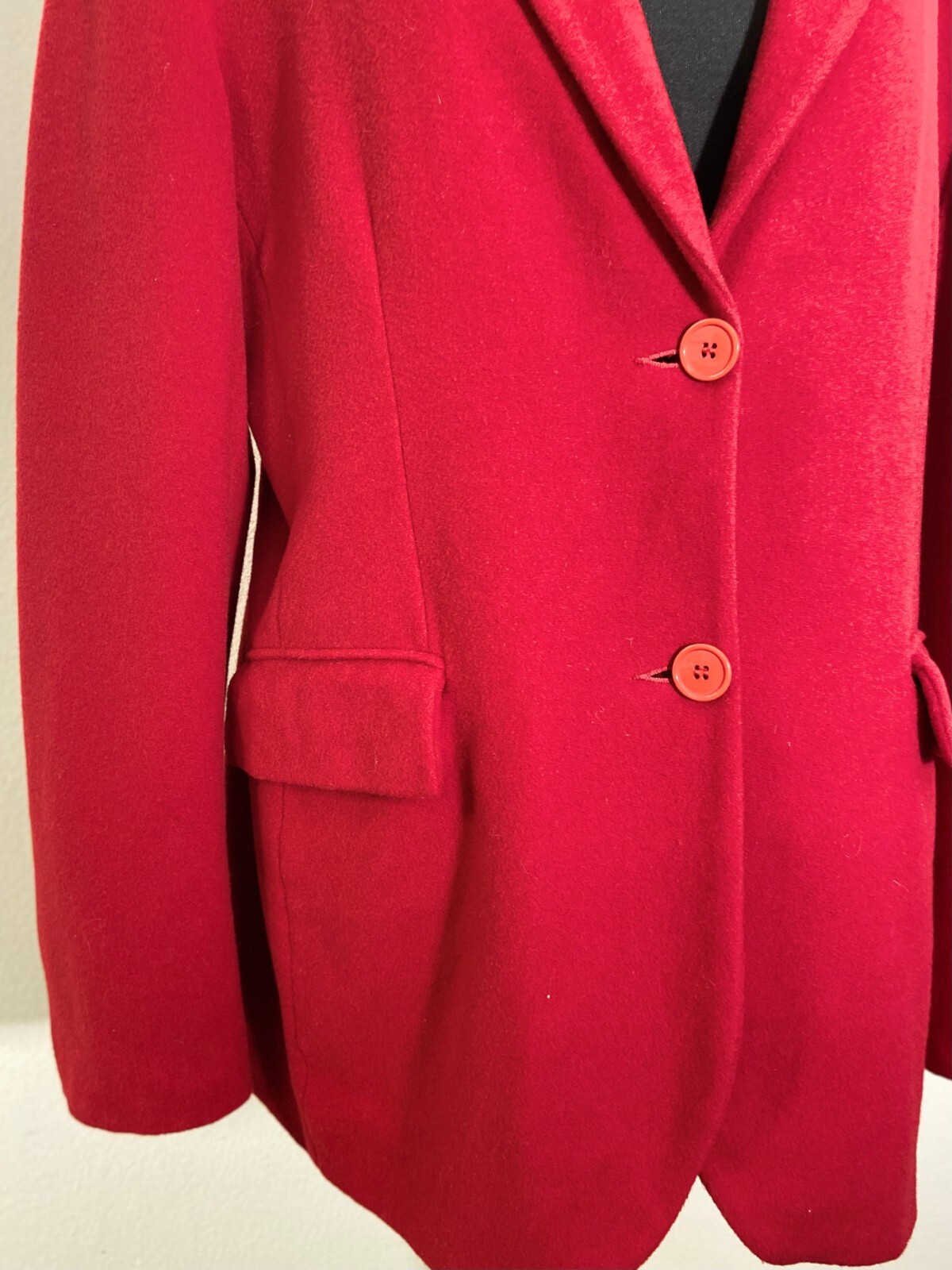 90s red blazer | Elevate Your Look with this Stunning Red Wool Blazer for Women