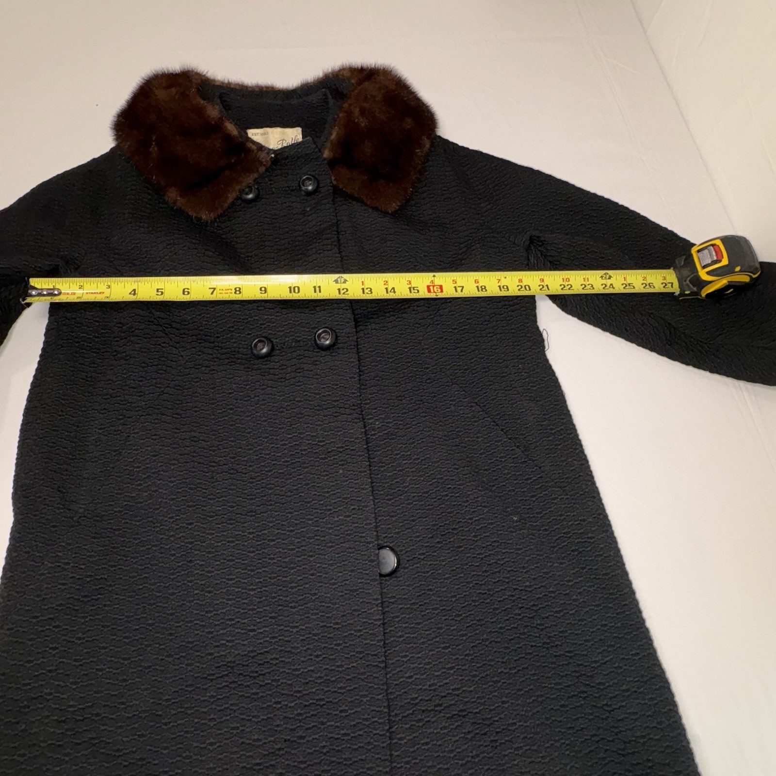 Vintage Besse-Rolfe Forstmann Jacket Women’s Real Fur Coat ILGWU Jacket 1960’s