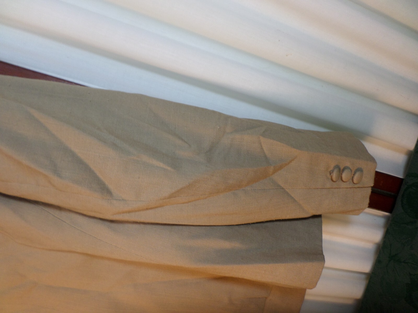 Beautiful Vintage Gilmor Woman’s Tan Button Front Blazer/Jacket-Size 12