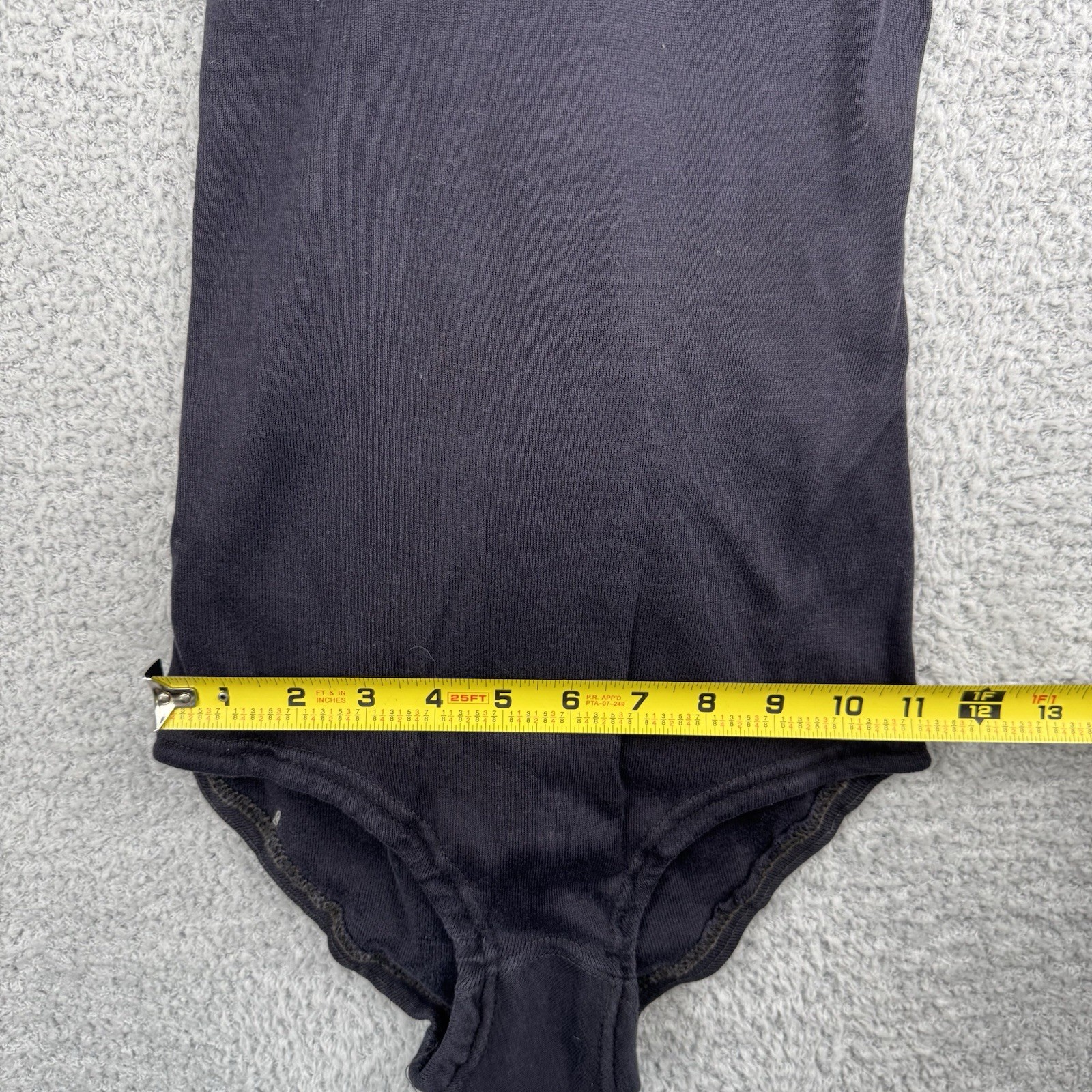Vintage 1940s Women’s Bodysuit Leotard Swift Zipper Ballerina Dark Blue