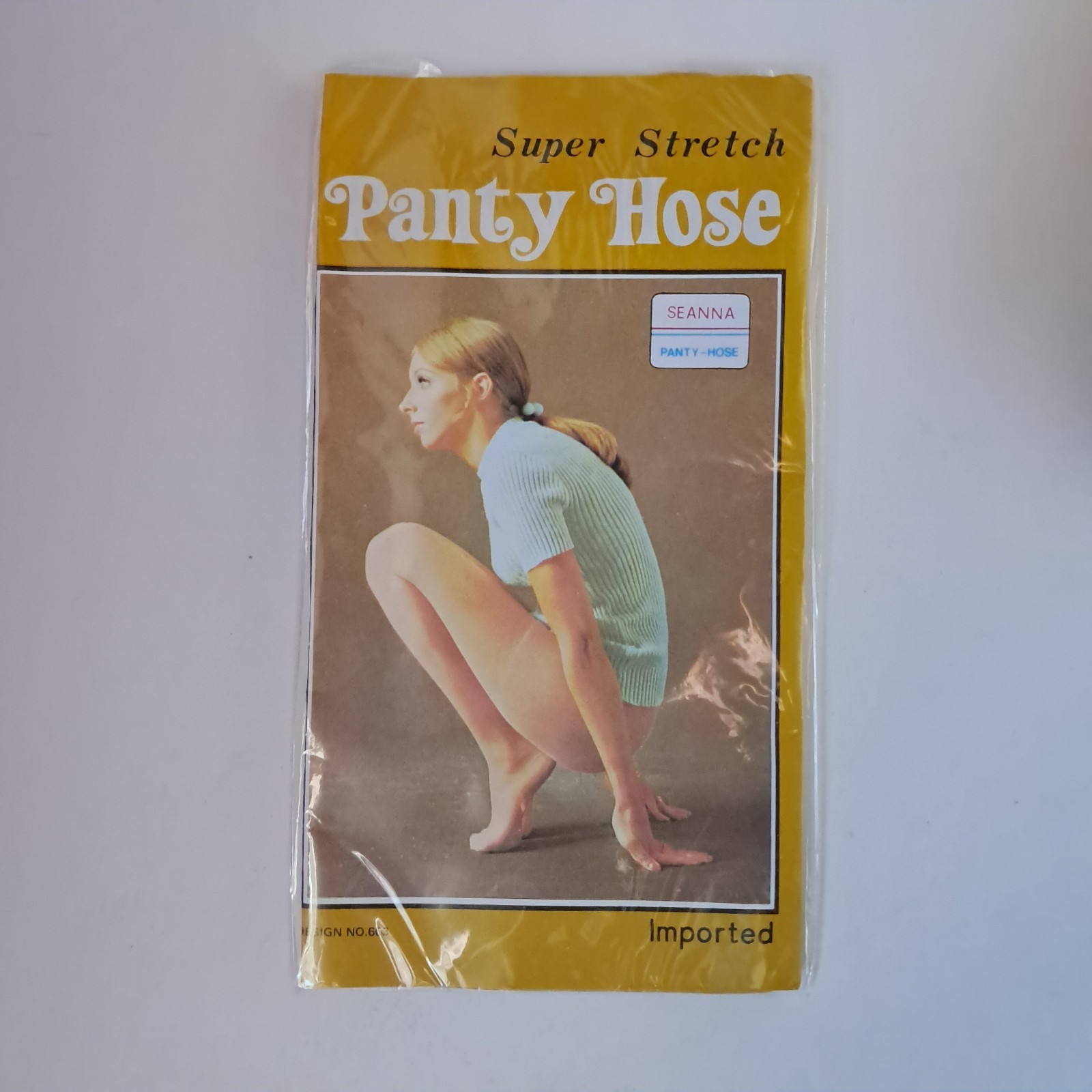 Vintage 1970s Super Stretch Nylon Panty Hose Seanna 663