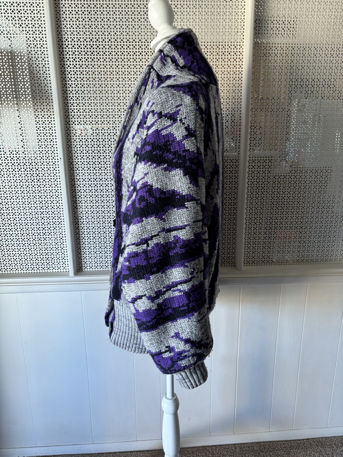 Vintage 70’s/80’s Batwing Chunky Knit Sweater By Learsi