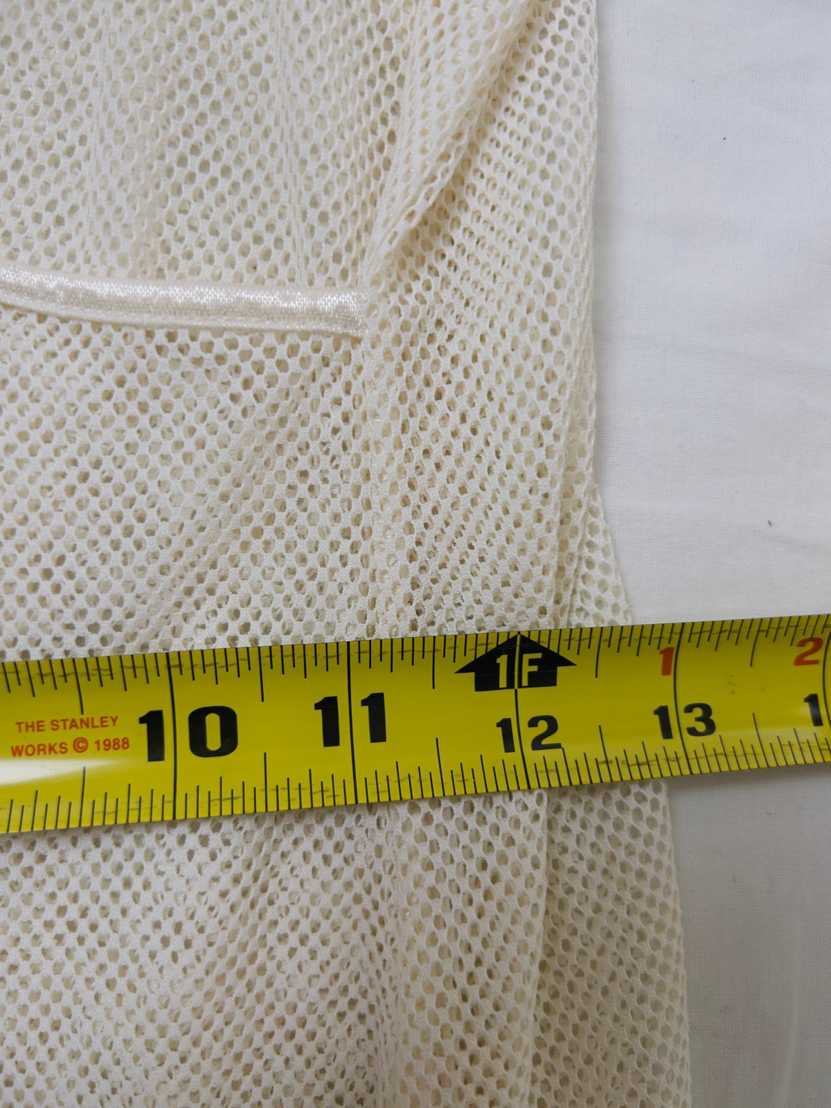 Vintage 90s Beth Schaeffer Wrap Dress Sz M White Maxi Mesh Sheer Festival Party