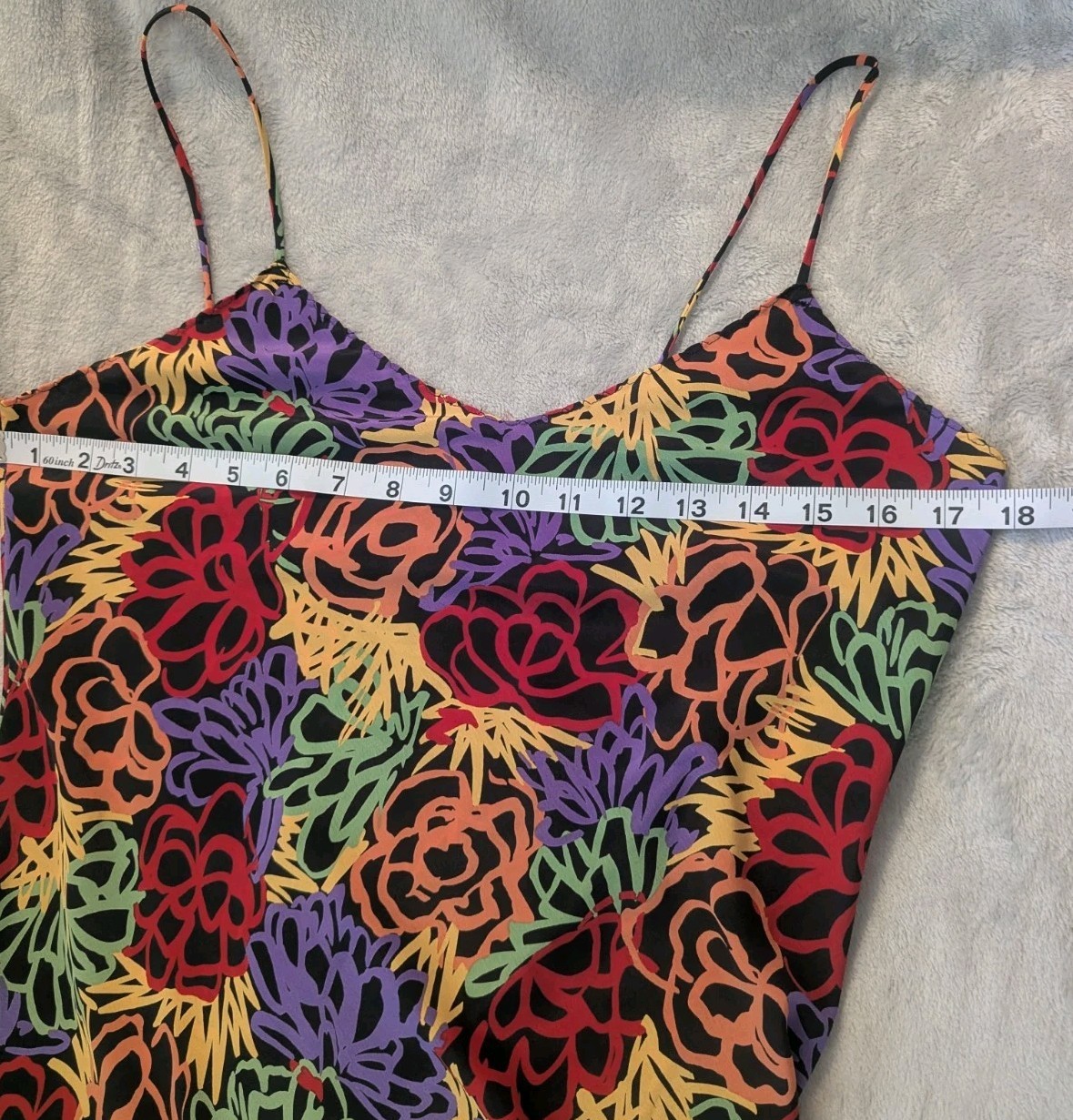 Vintage Papillon by Paula Carbone Fairycore Handkerchief Hem Slip Dress Medium