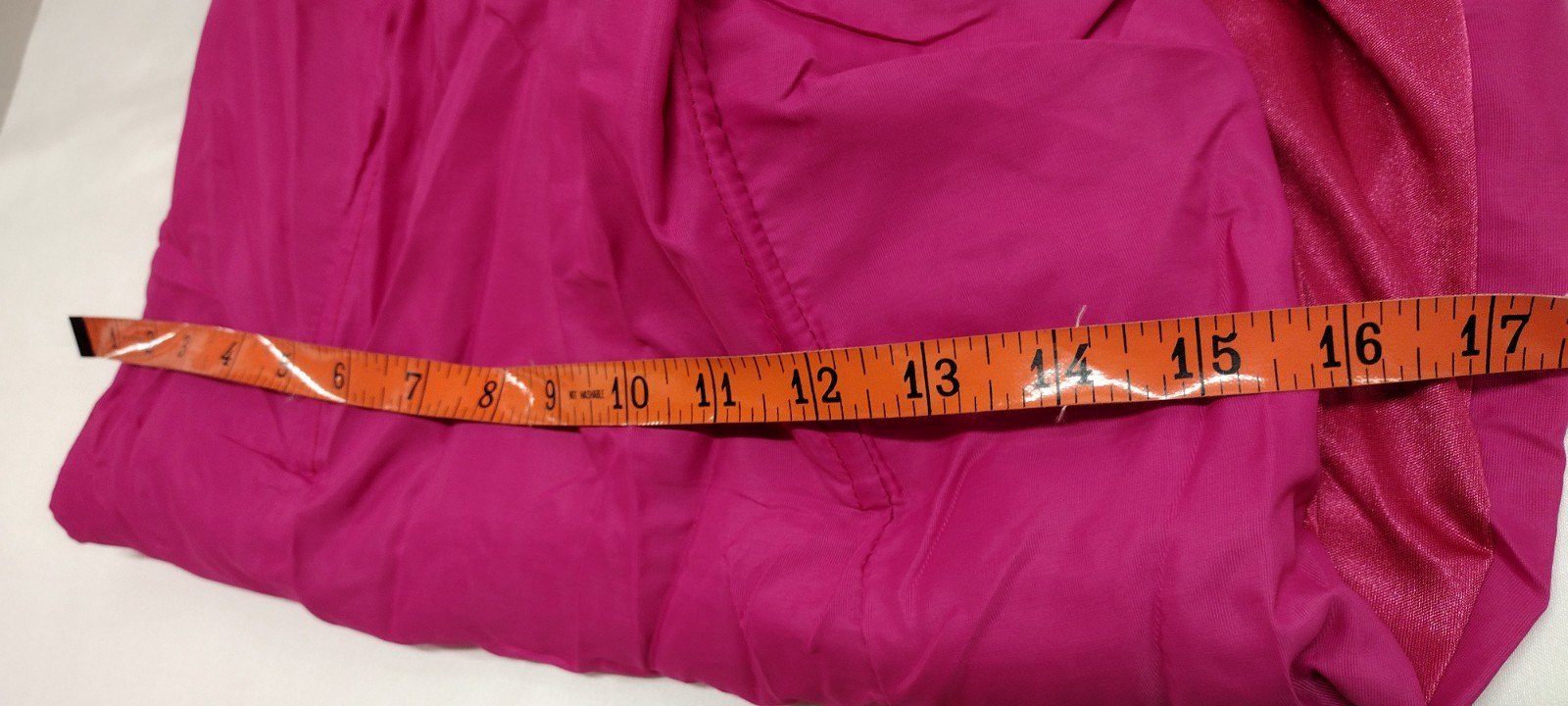 80s Couture Dress Pink Fuchsia Balloon Sleeve Rhinestone Buttons SAMIR 80s M