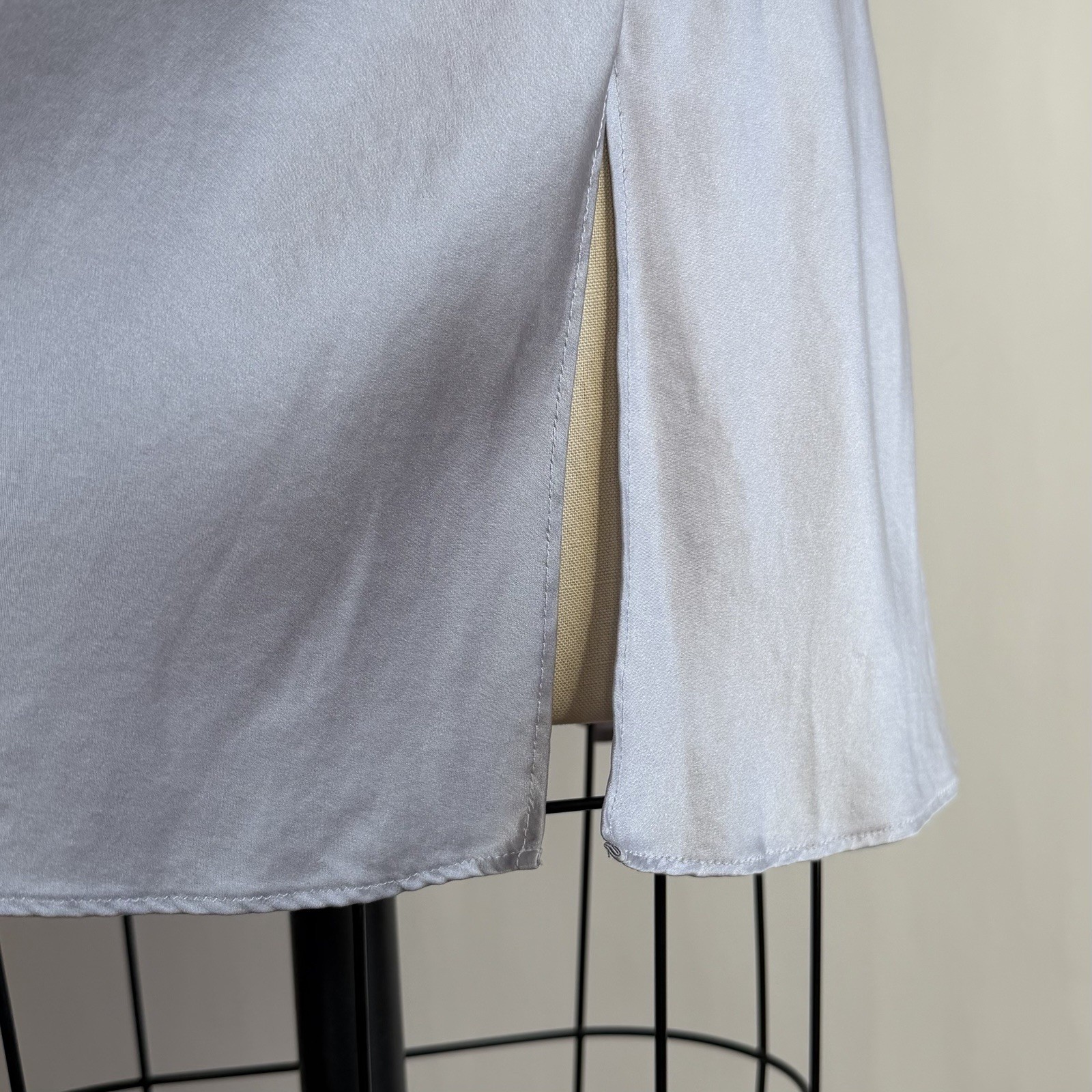 Vintage 1999 Victoria’s Secret Silk Slip Dress Lilac Grey Size S