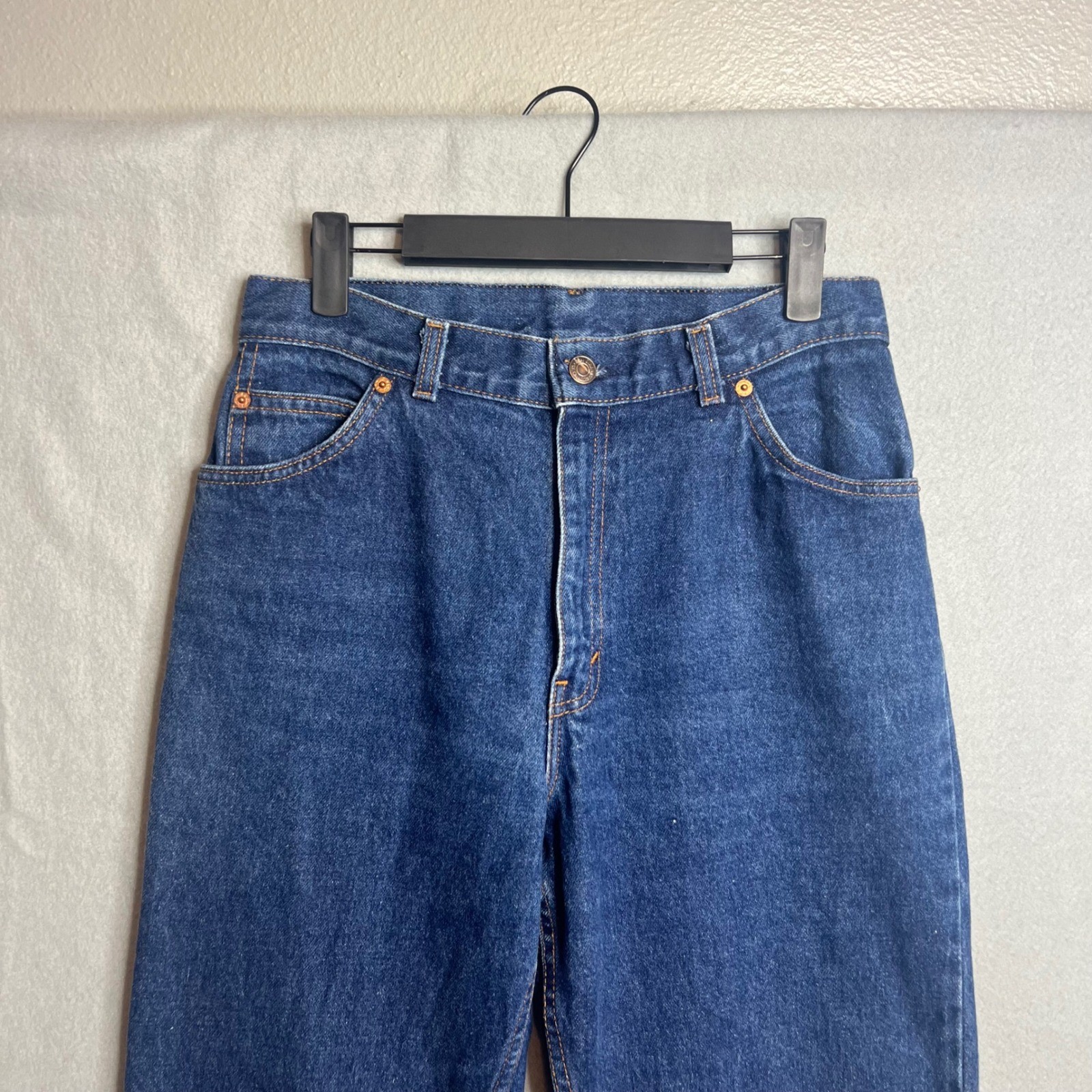 Vintage USA Made Levi’s White Tab Jeans Size 13 High Rise Straight Leg 554