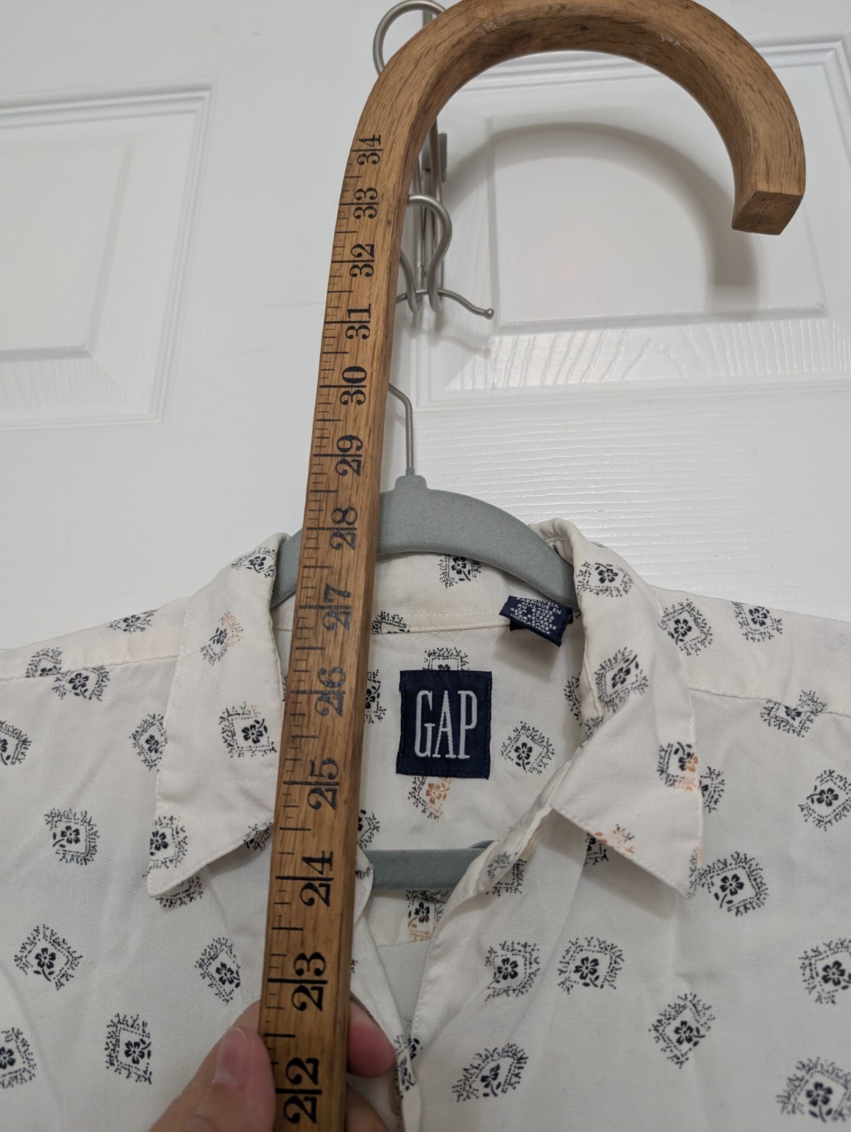 Vtg Gap Blue Preppy 3 Pc Outfit Size 11/12 Cardigan Sweater Blouse And Skirt