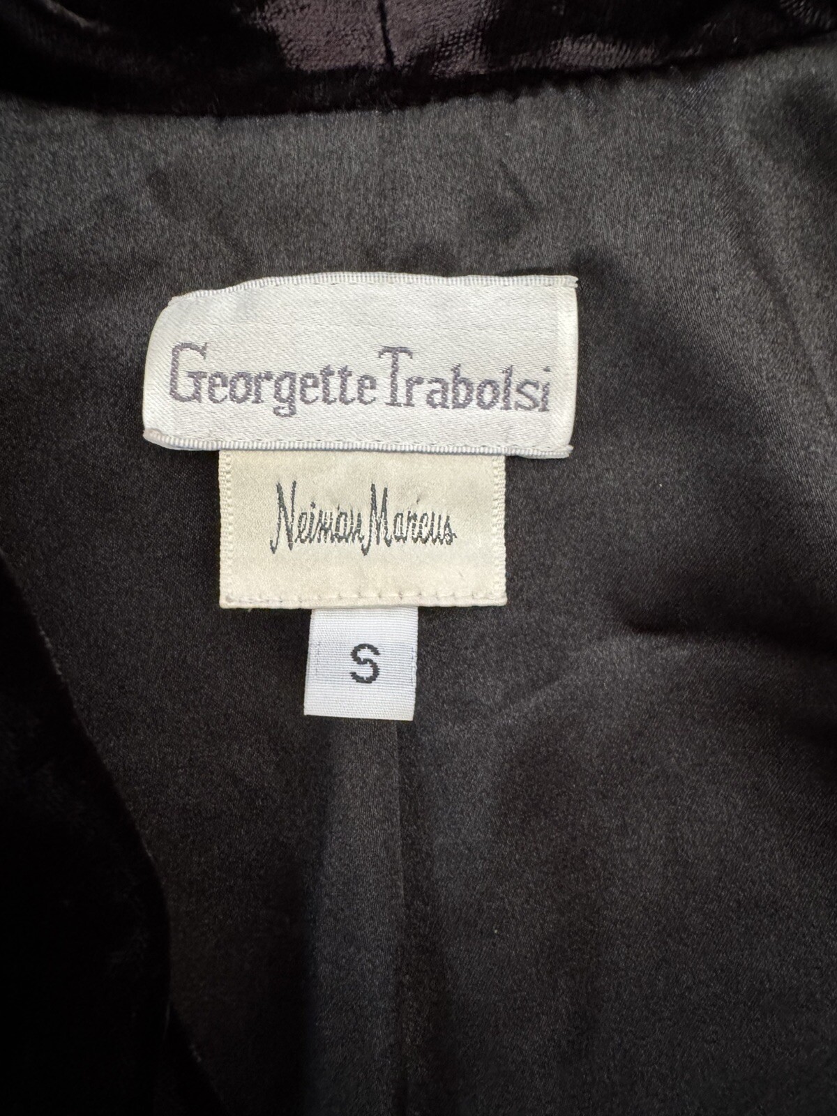 Women’s Bathrobe, Vintage Georgette Trabolsi, Neiman Marcus, Multicolor, Size S