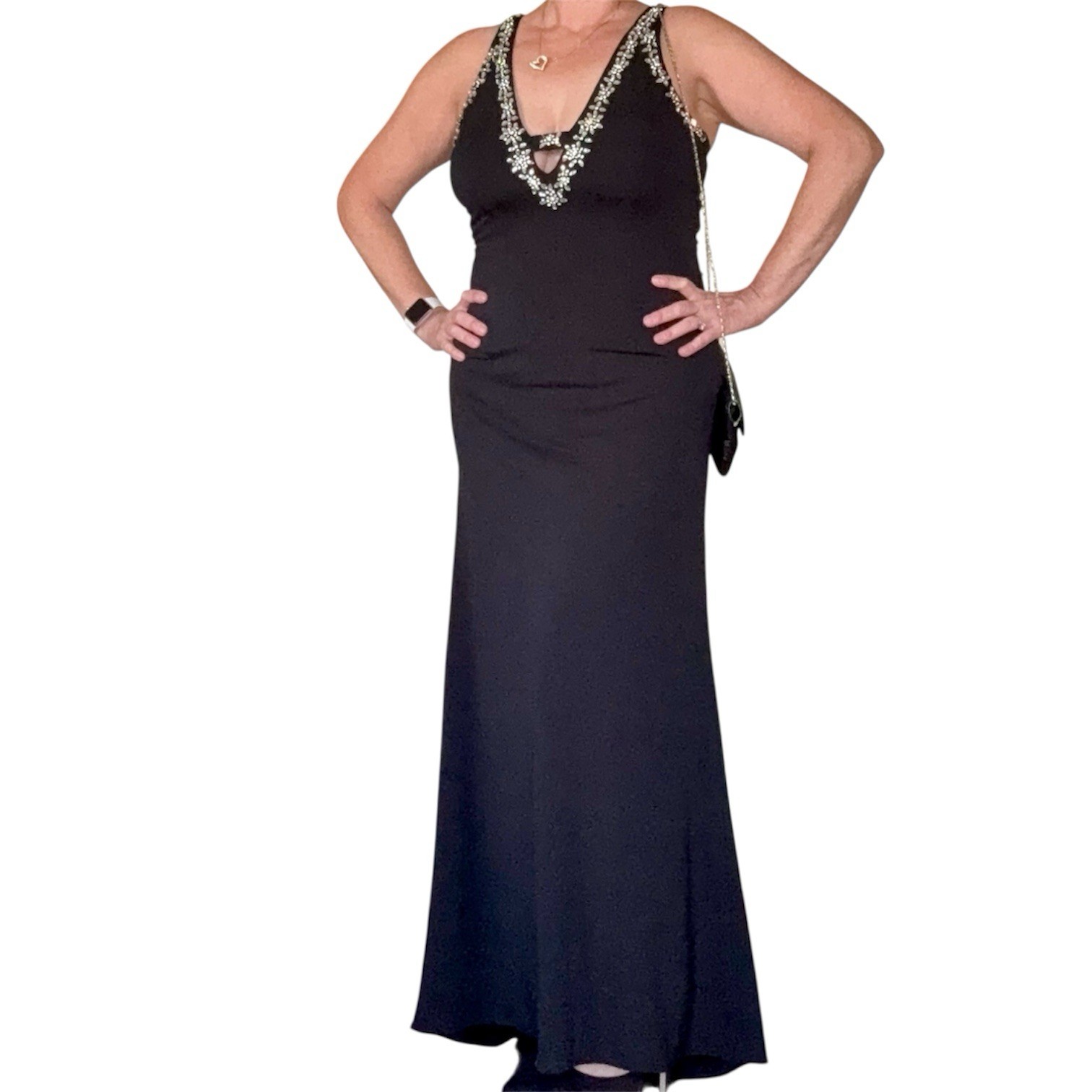 Vintage Y2K Niki Livas Evening Gown Size 14
